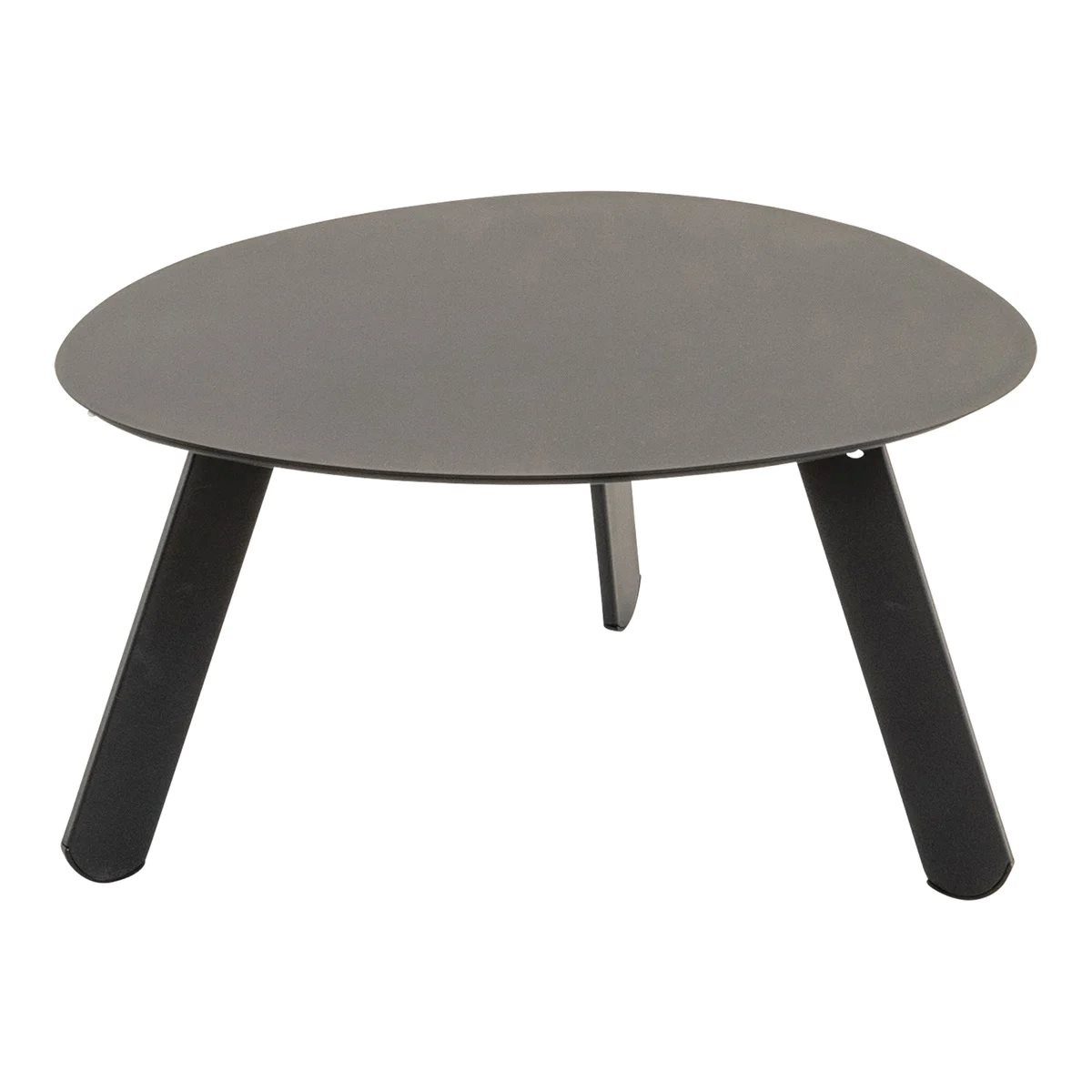 Beistelltisch Beistelltisch Tiki 55x46x28cm schwarz Metall