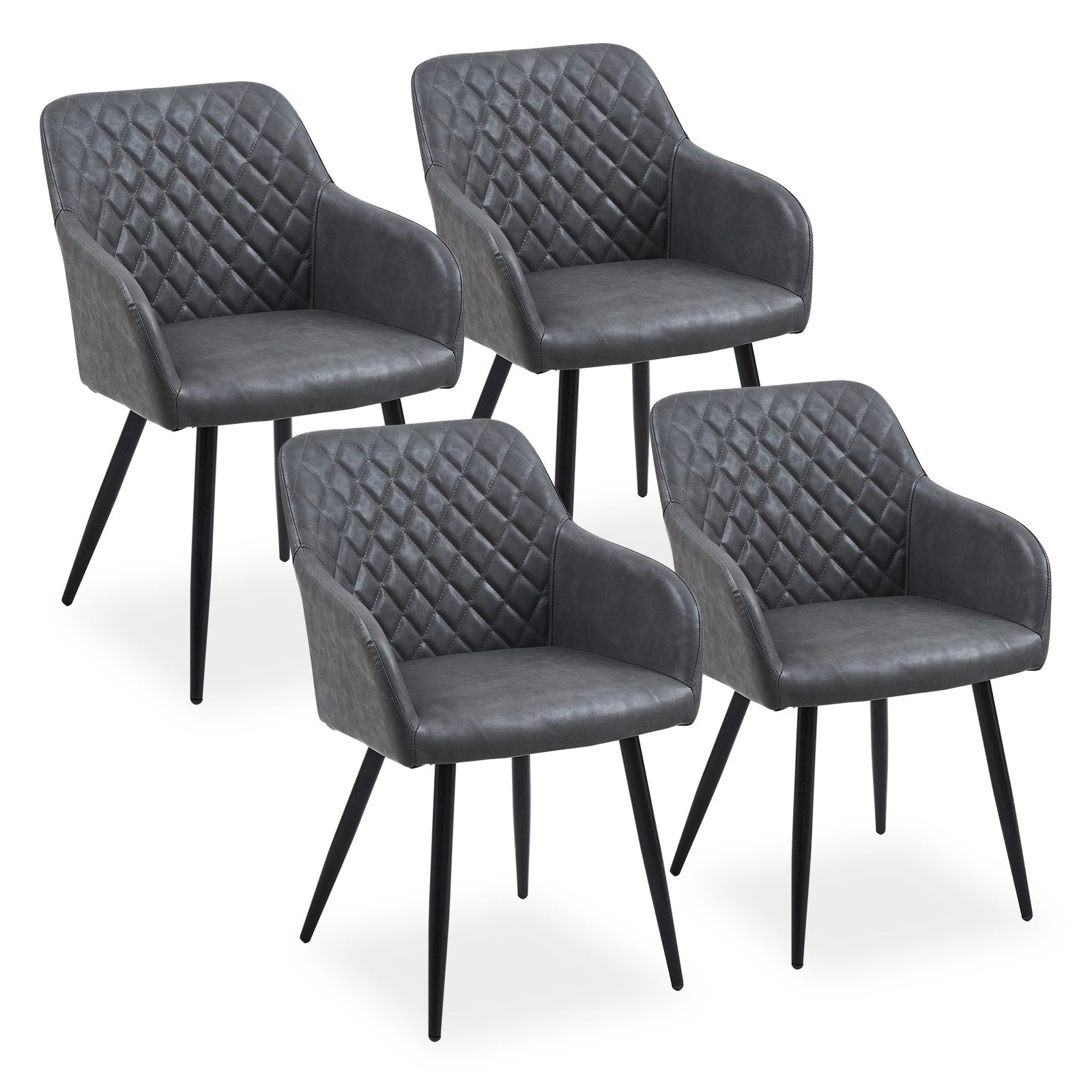 Ofcasa Esszimmerstuhl Gepolsterter Küchenstühle (4er Set), günstig online kaufen