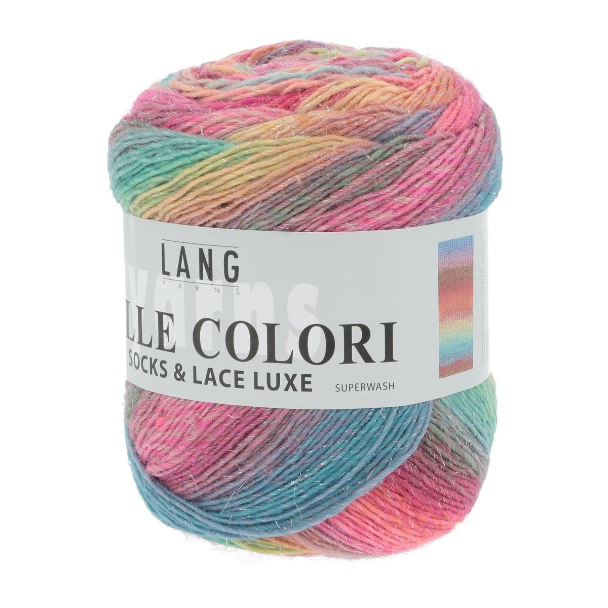 0051 - BUNT HELLBLAU/ROT/BRAUN