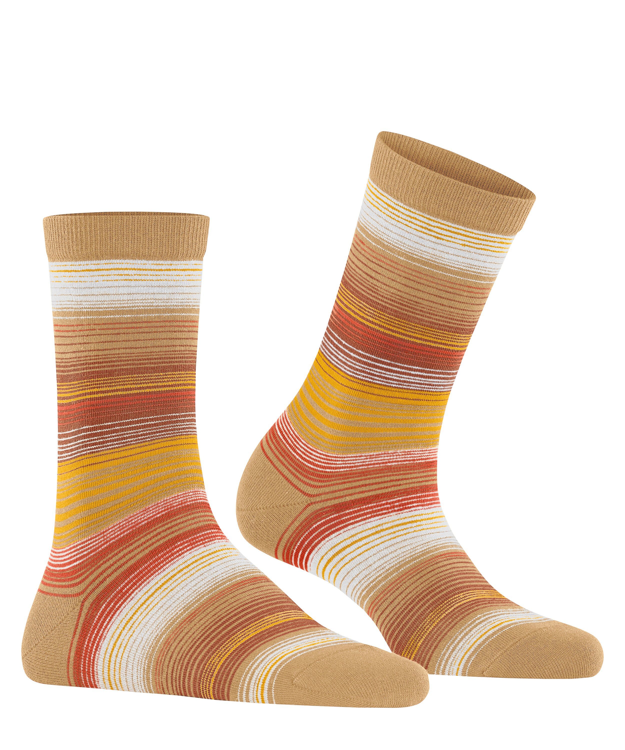 Socken Stripe toffee (4670) Burlington (1-Paar)