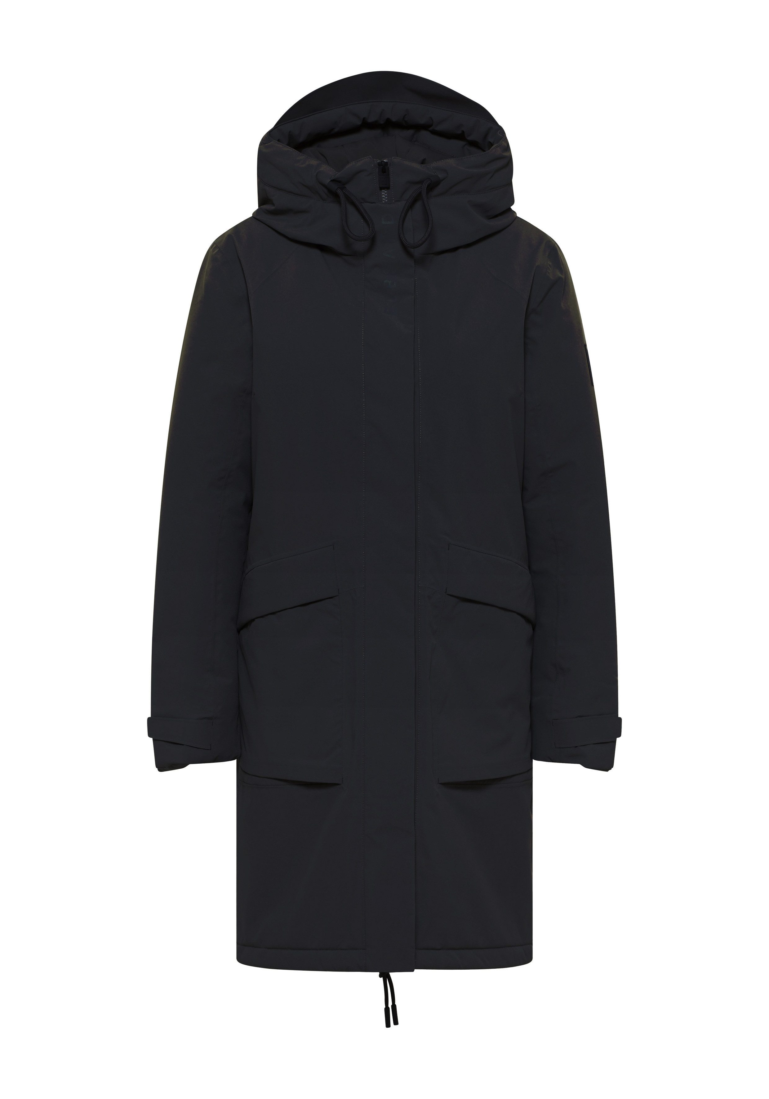 Elbsand Parka Jina verstellbarer Kapuze, 8000mm Wassersäule, versiegelte Nähte, winddicht