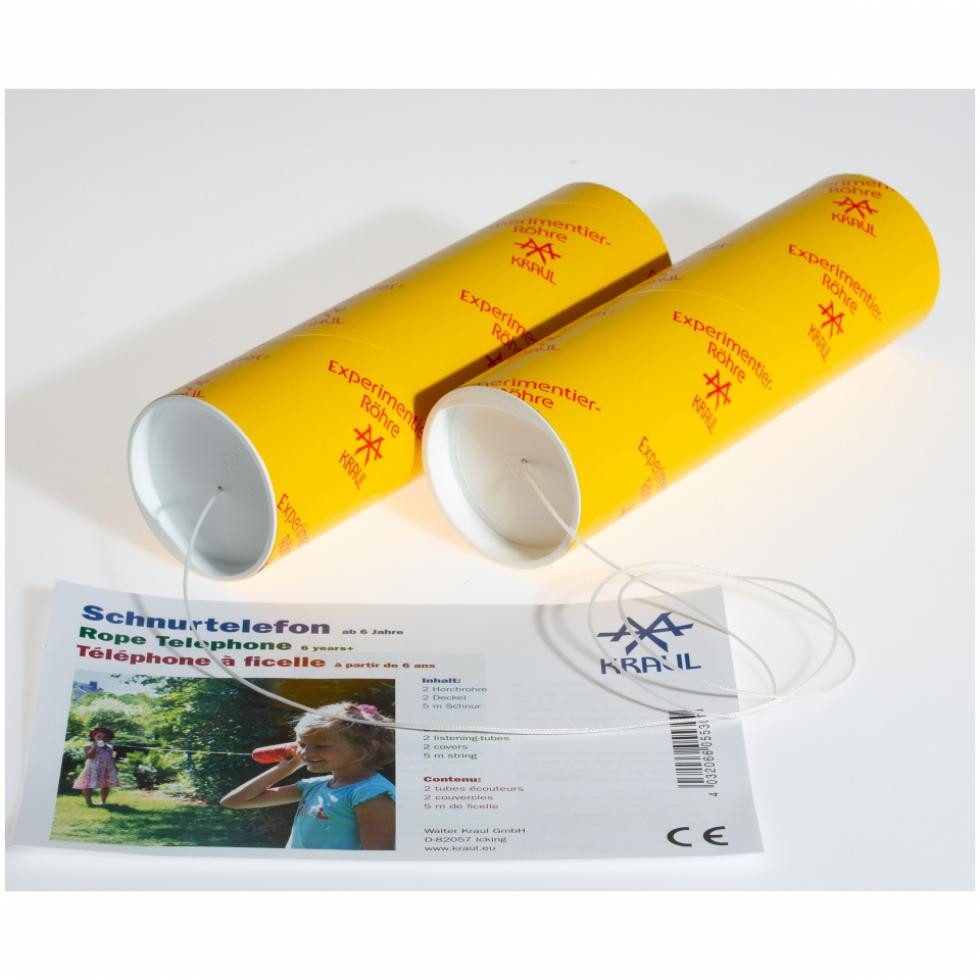 Spielzeug Kraul Spiel, Schnurtelefon