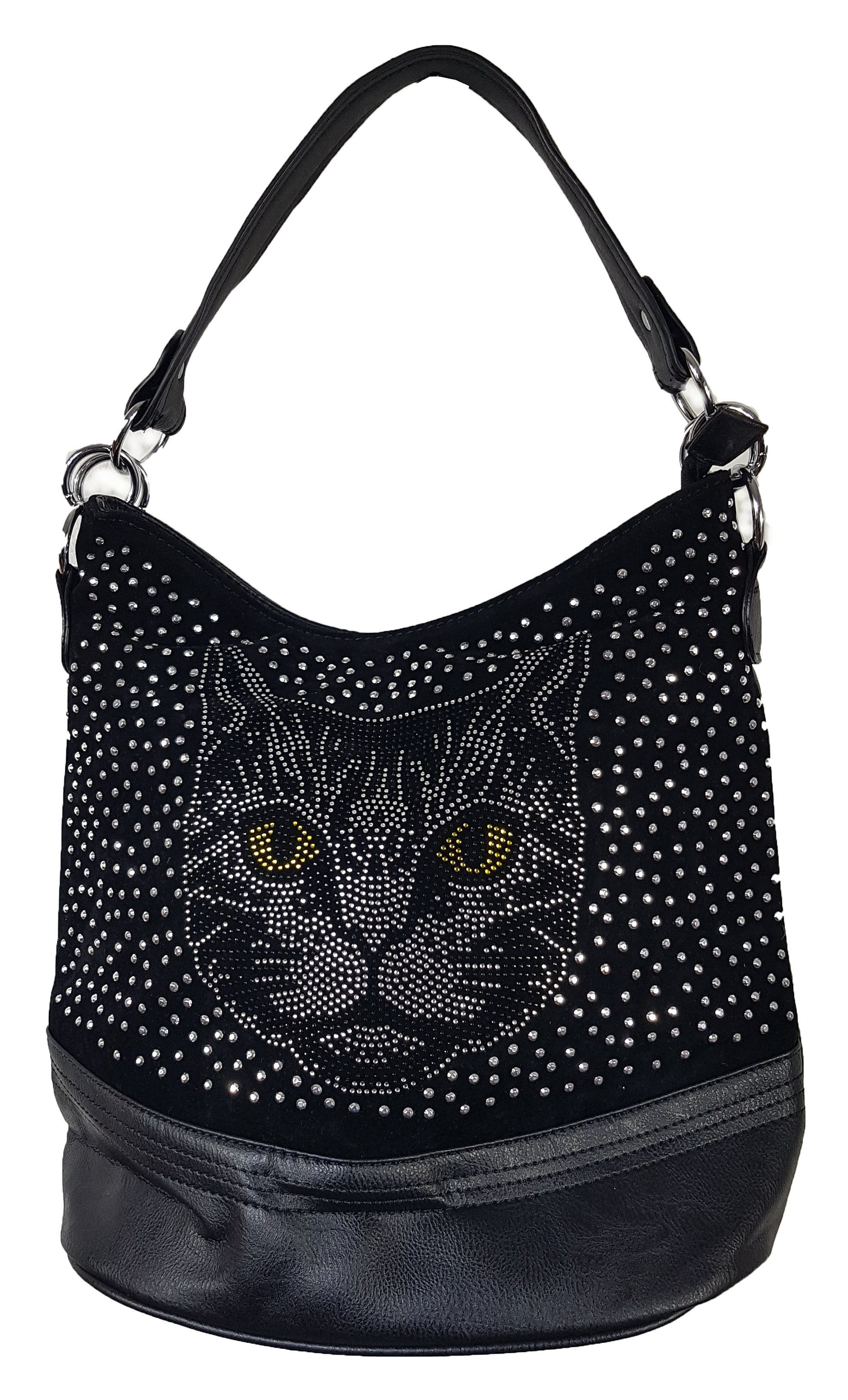 Einkaufszauber Handtasche Elegante Handtasche Katze aus günstig online kaufen