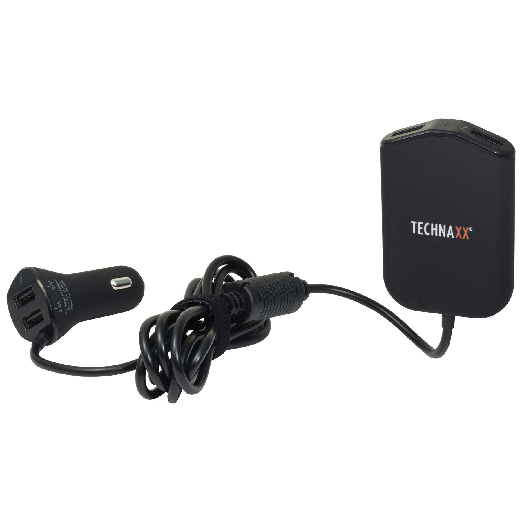 TECHNAXX KFZ USB-Lader TE14, 4x USB USB-Ladegerät
