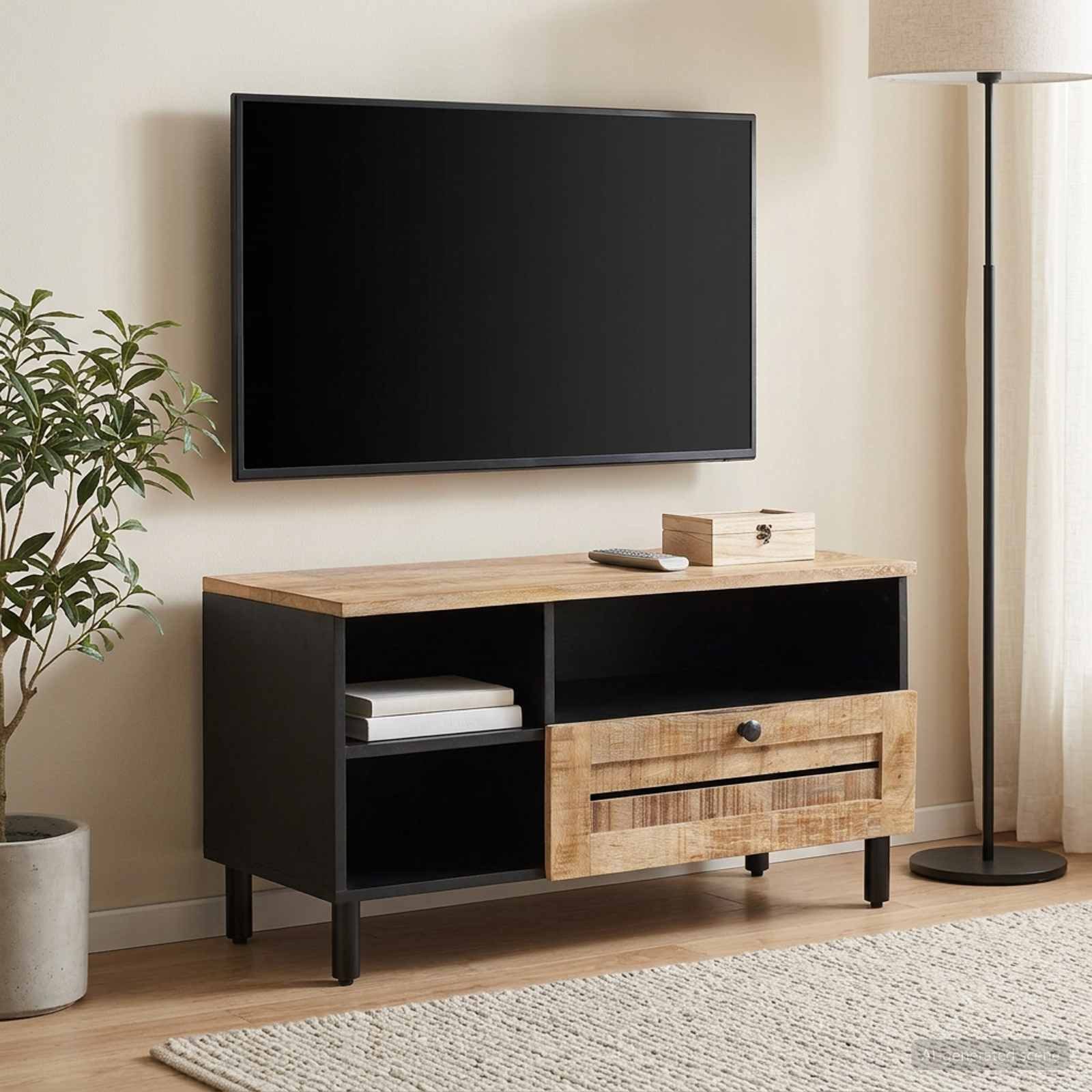 vidaXL Schranksystem Stauraumschränke Braun 80 x 33,5 x 46 cm Massivholz (1-St)