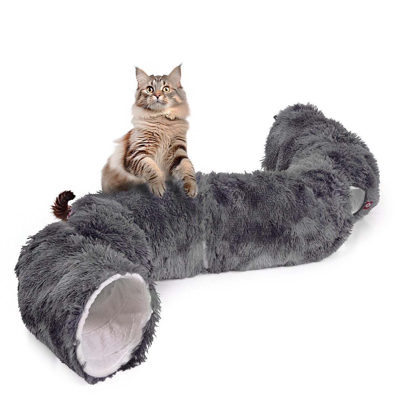 Tiertunnel Katzentunnel Otis - versch. Farben, Donut - Tunnel und Tierbett