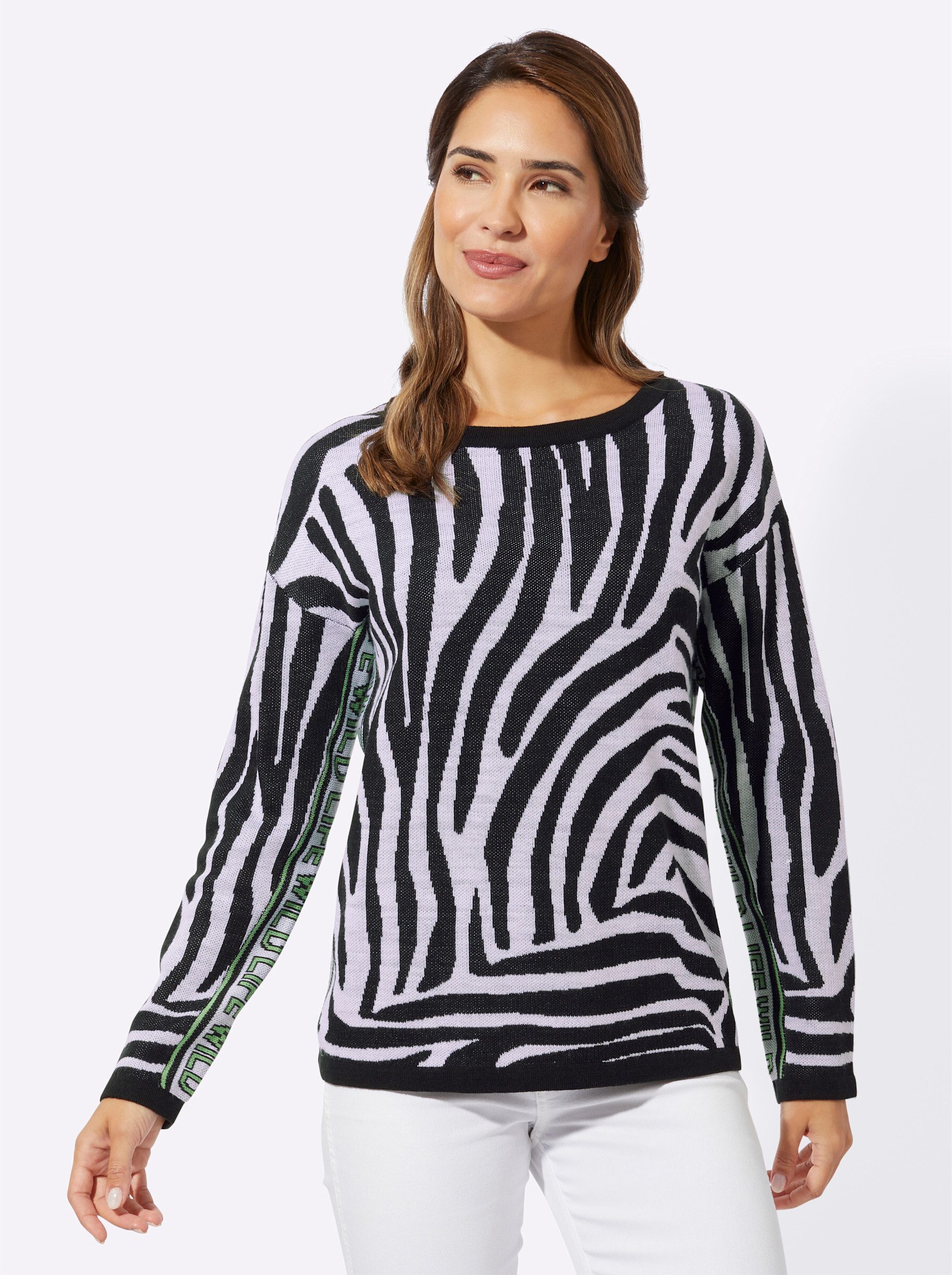 Strickpullover Langarm-Pullover