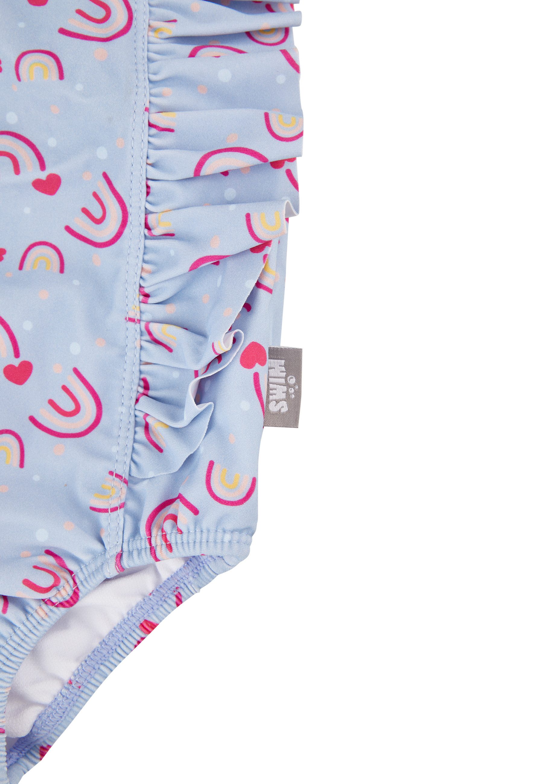 Sterntaler® Badeanzug UV-Schutz 50+ Badeanzug Volants (1-St) Badeanzug mit Regenbogenmuster & Volants, Windeleinsatz bis 86/92 – Bild 5 von 5
