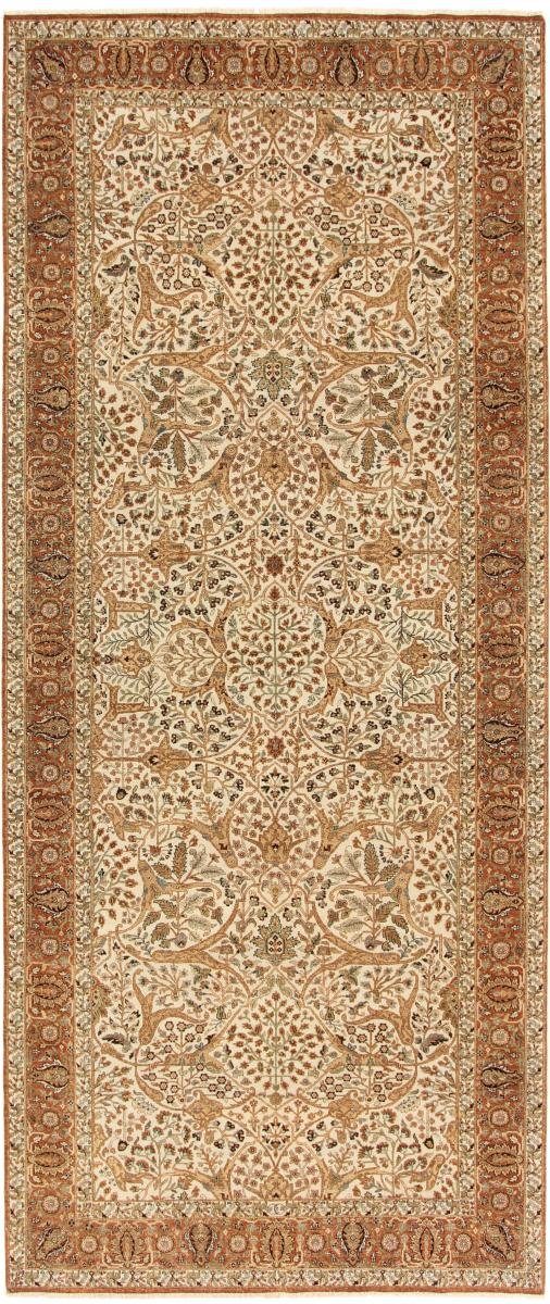 Orientteppich Täbriz Haj Jalili 159x370 Handgeknüpfter Orientteppich Läufer, Nain Trading, rechteckig, Höhe: 12 mm