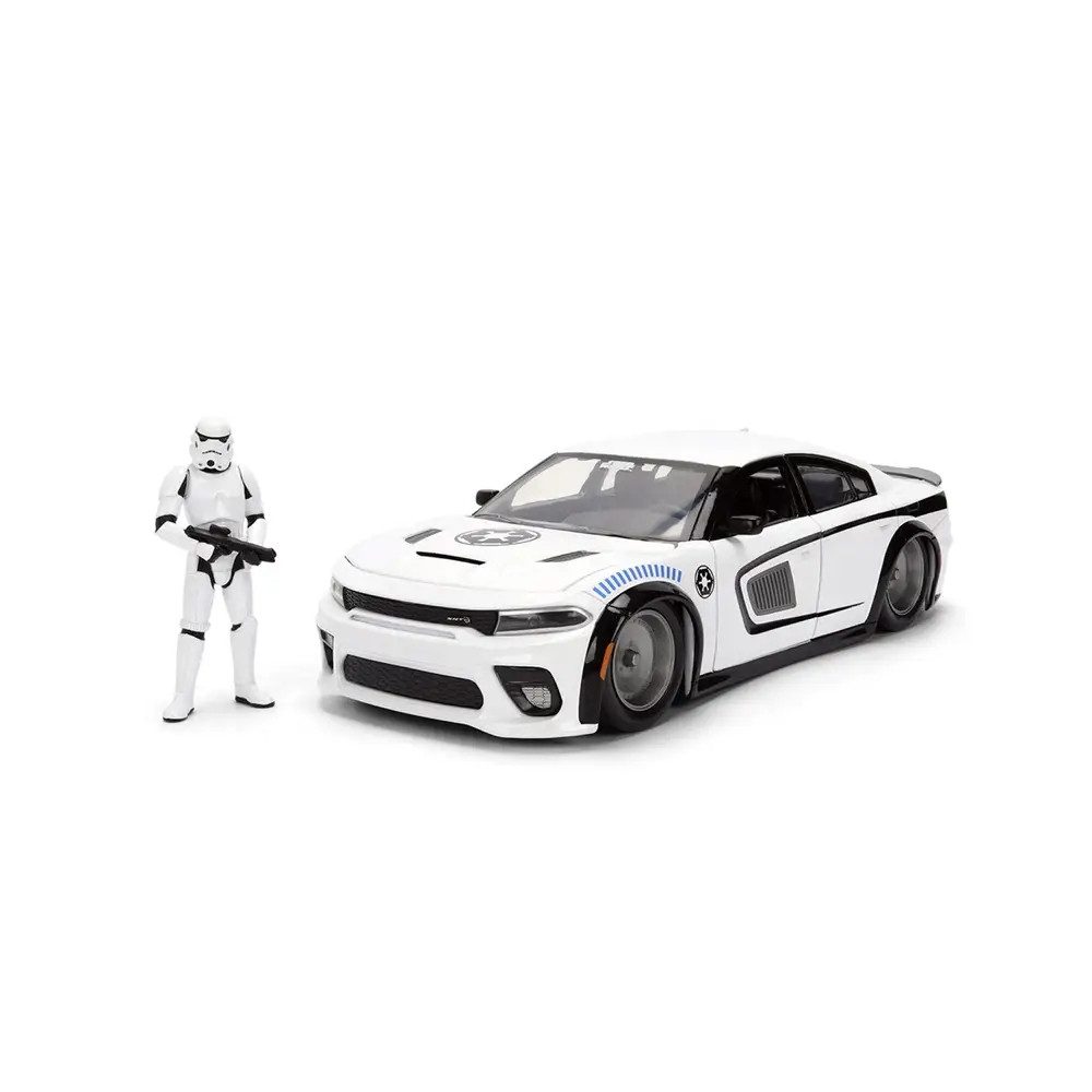 JADA Rennbahn-Auto Star Wars Storm Trooper Dodge 1:24