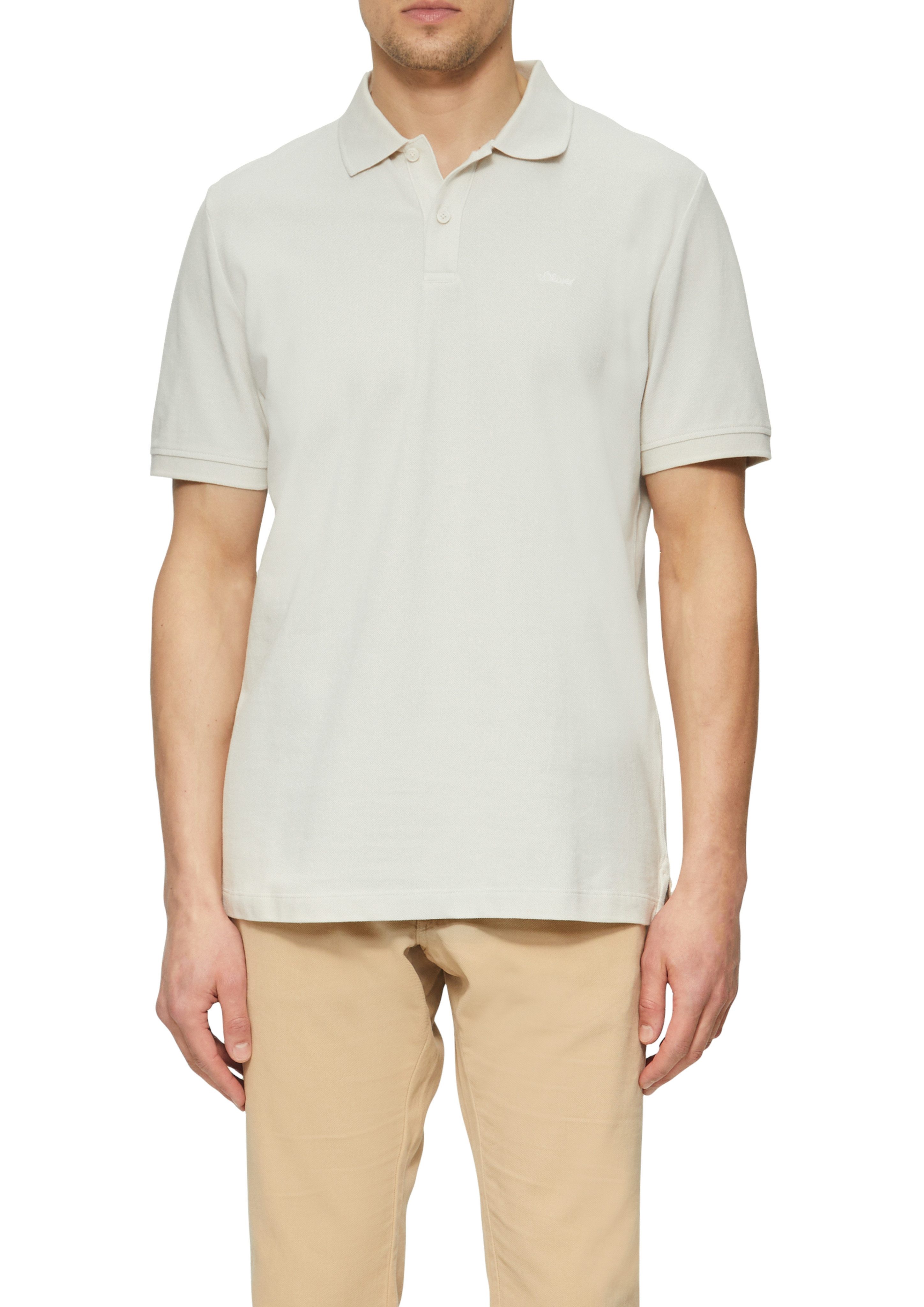 s.Oliver Poloshirt mit Logostickerei günstig online kaufen