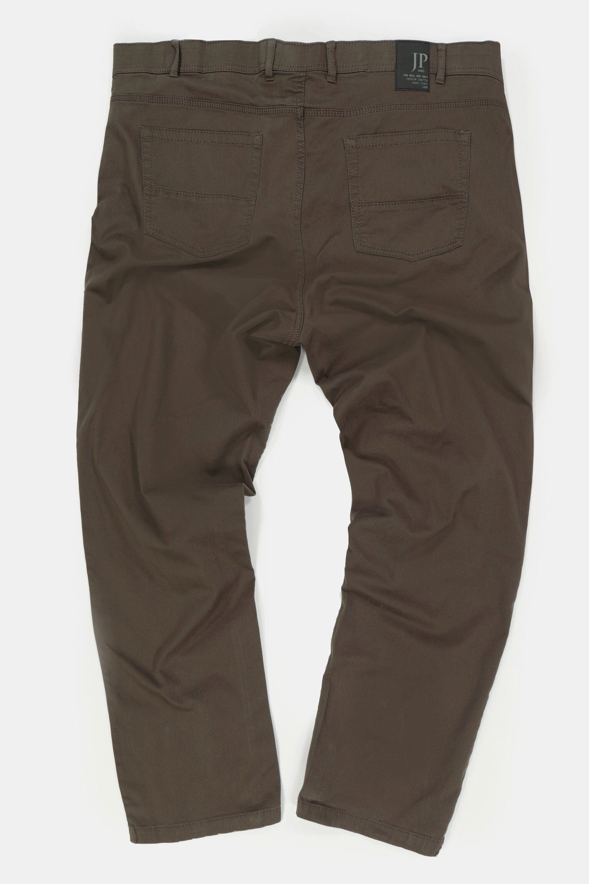 5-Pocket oliv Hose Bund dunkel Regular Fit JP1880 5-Pocket-Jeans elastischer