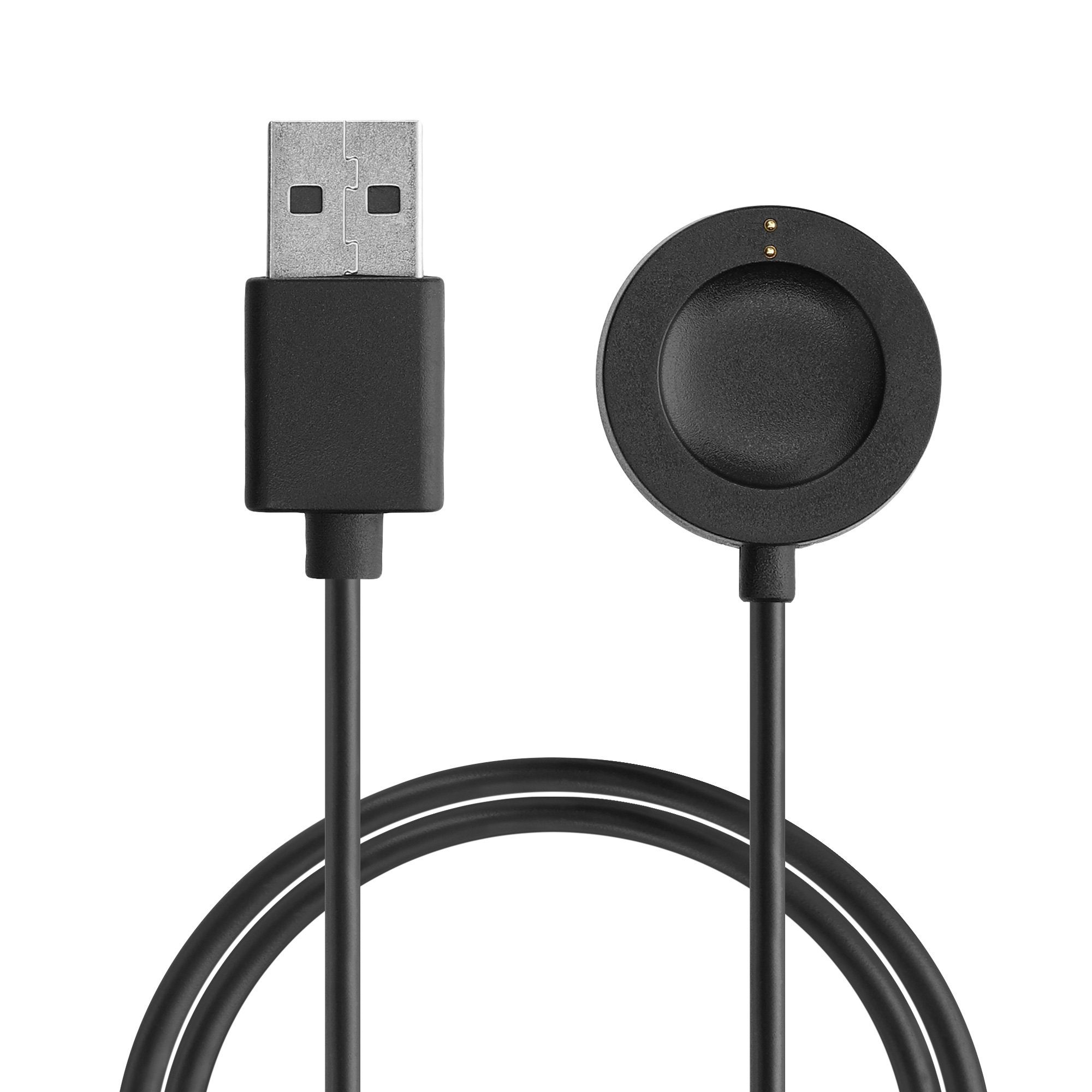 kwmobile Smartwatch Ladekabel für Fossil Gen 6 5 4 Smartwatch / Skagen Falster Smartphone-Ladegerät (1-tlg., USB Ladekabel für Smartwatch Aufladekabel - Fitnesstracker Ersatzkabel)