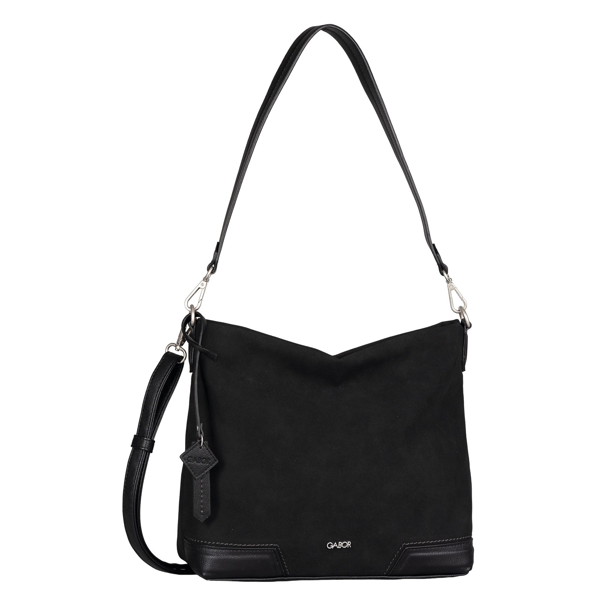 Gabor Umhängetasche Cira, Damen Schultertasche mit Logoschriftzug