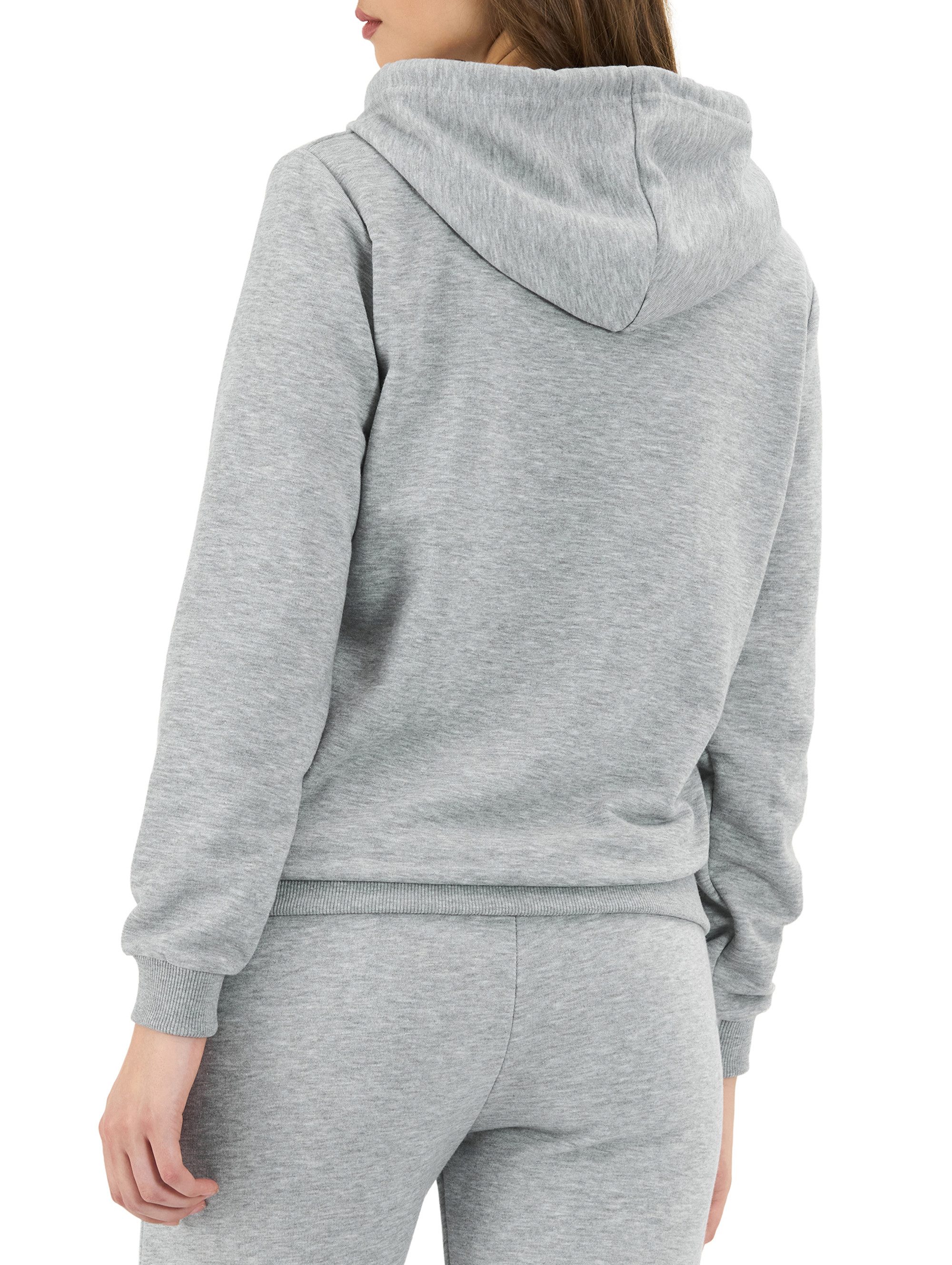 RedBridge Kapuzensweatjacke Basic mit Zipper und Kordelzug