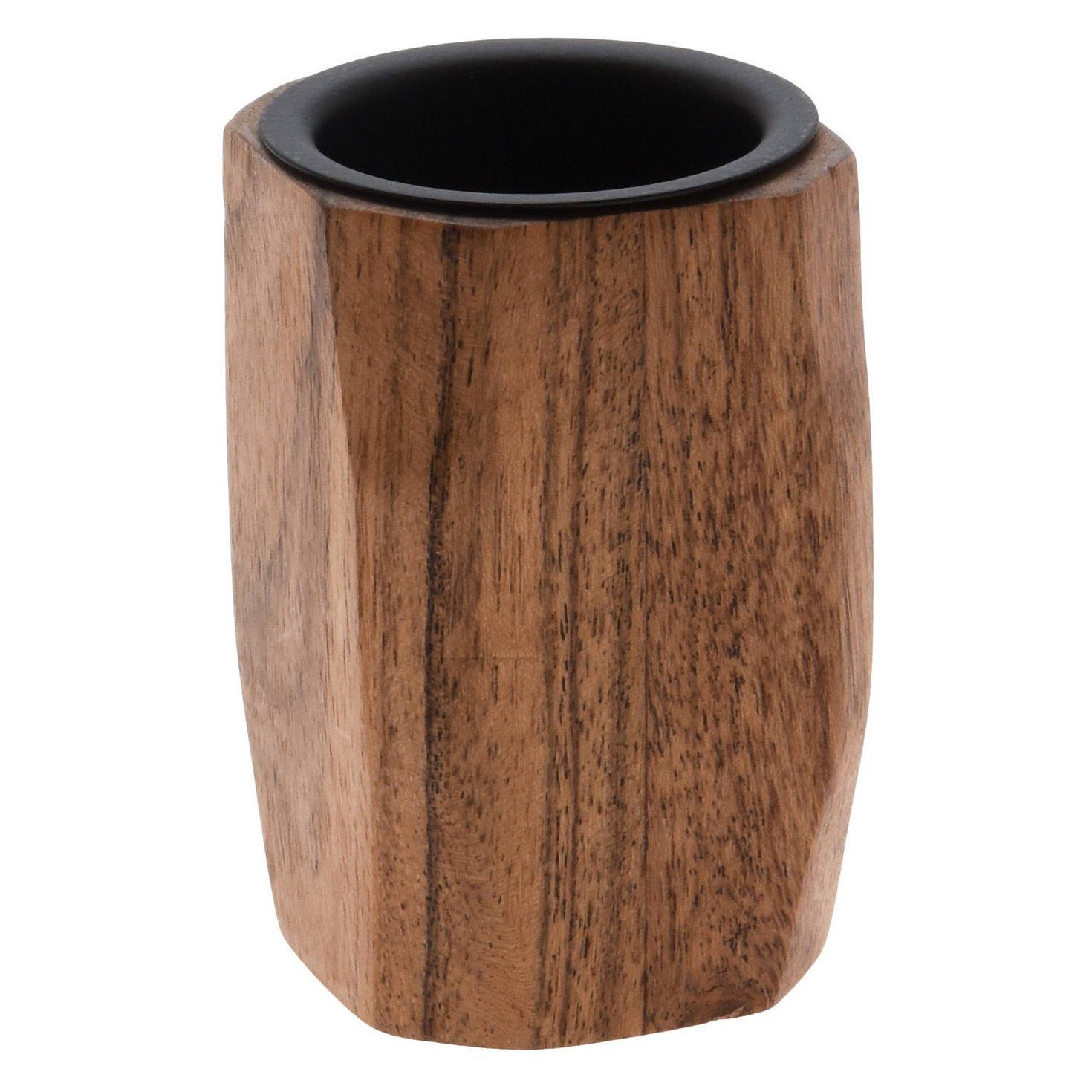 Home & styling collection Kerzenhalter Teelichthalter aus Akazienholz, 8 cm (Kerzenhalter)