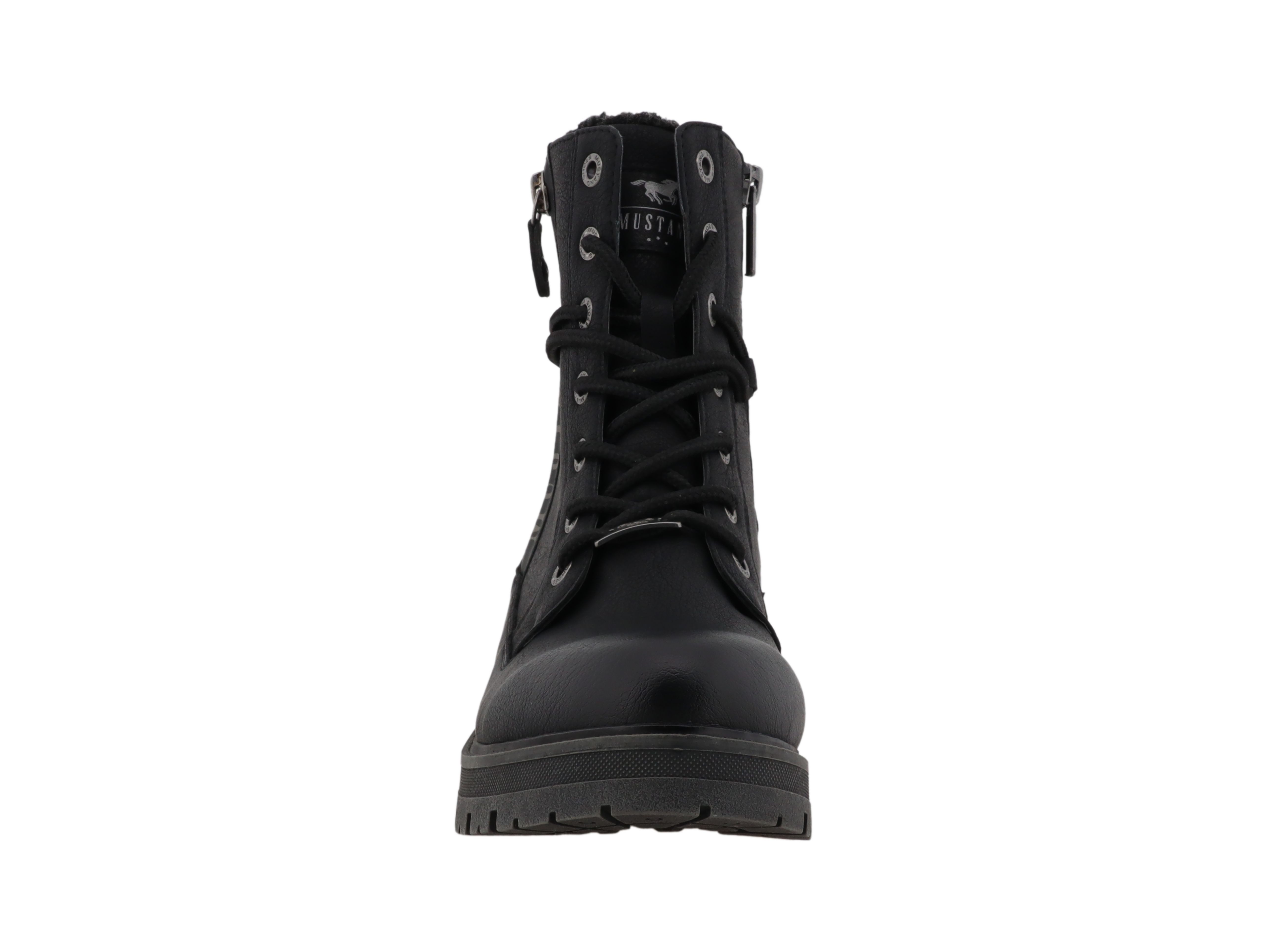 Mustang Shoes Darleen Winterboots Schnürboots mit Profilsohle – Bild 4 von 5