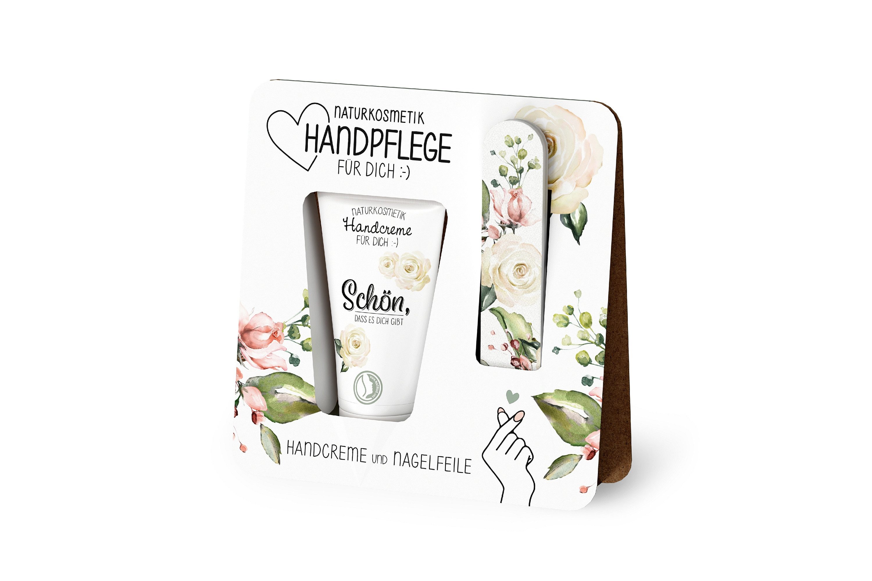 La Vida Handcreme Handpflege Handcreme Nagelfeile Naturkosmetik Geschenk la vida Blumen