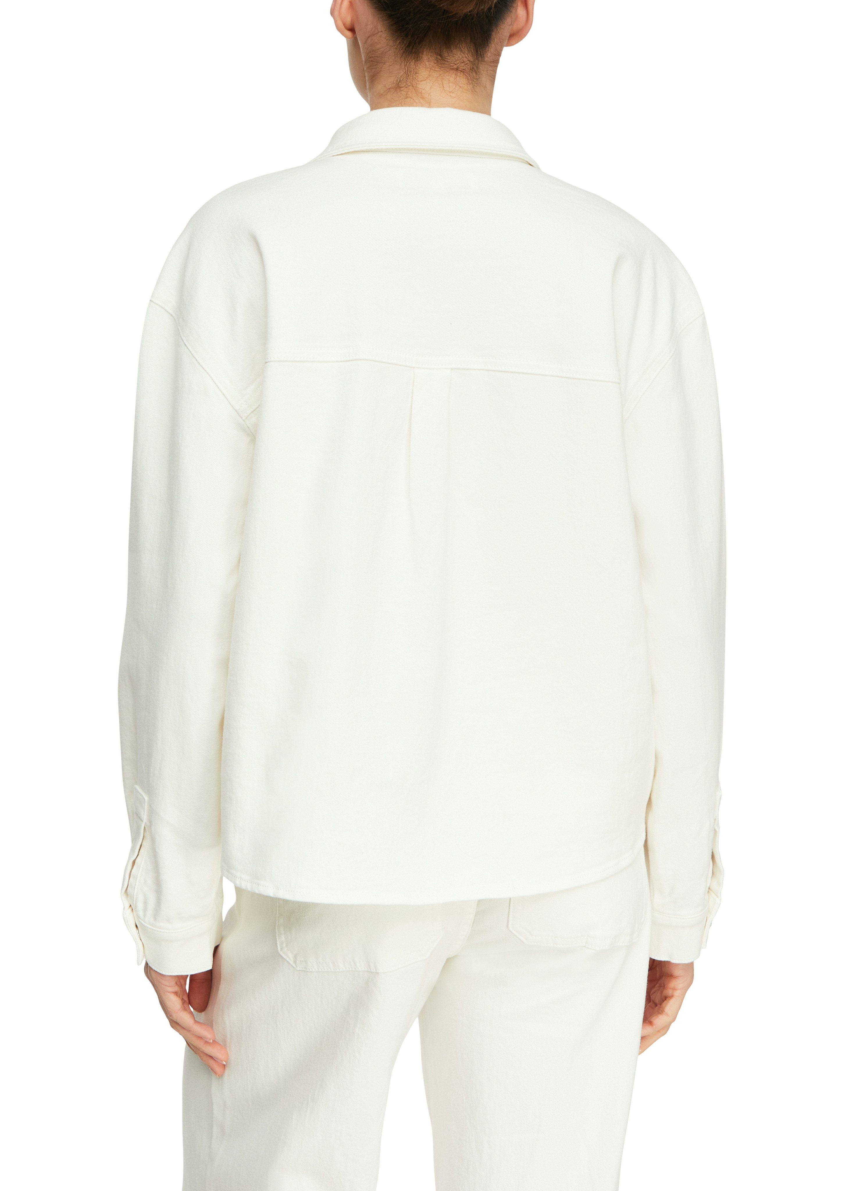 comma Kurzjacke mit Hemdkragen