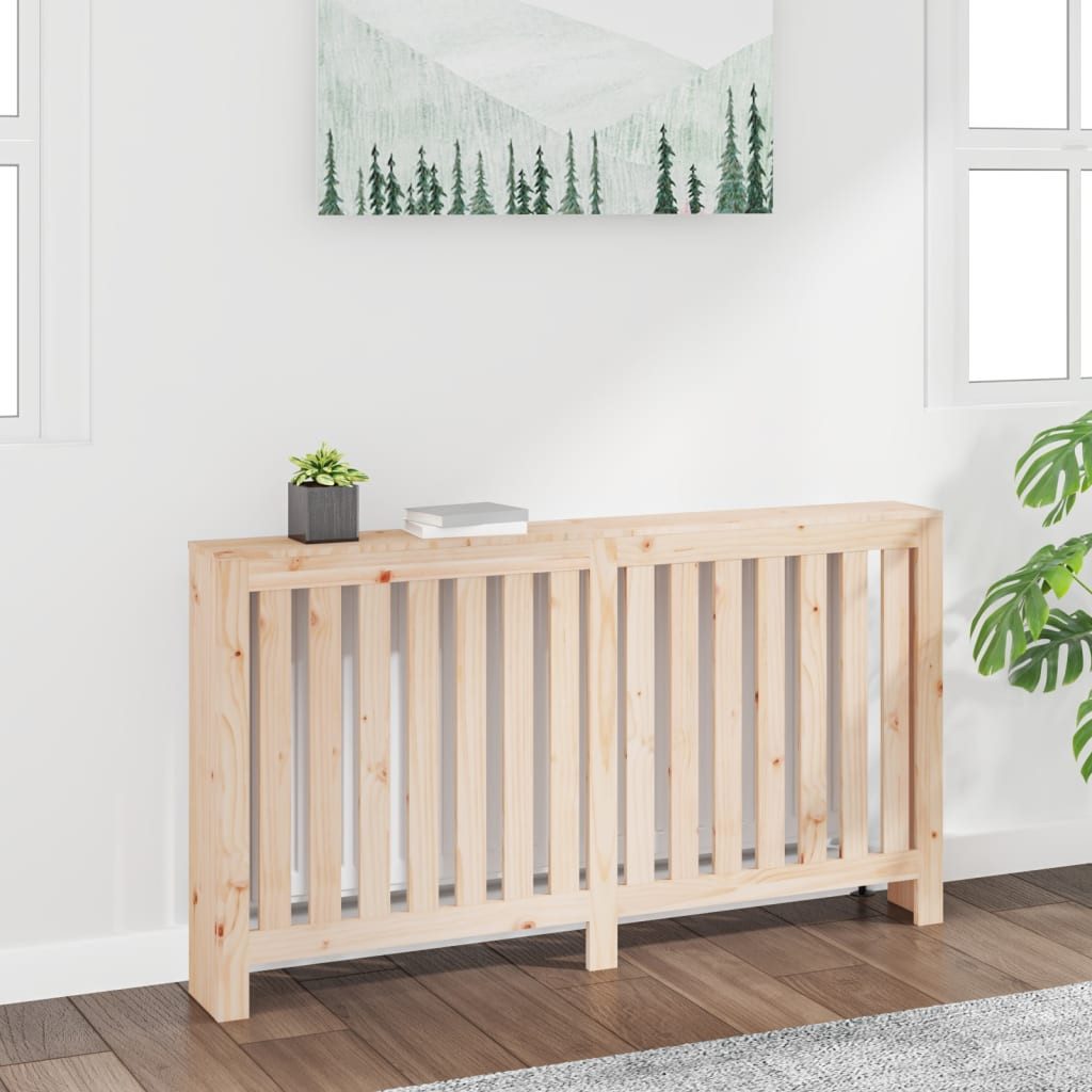 vidaXL Heizungsverkleidung 153 x 19 x 84 cm Heizungsverkleidung Heizungsabdeckung Heizkörperverkl