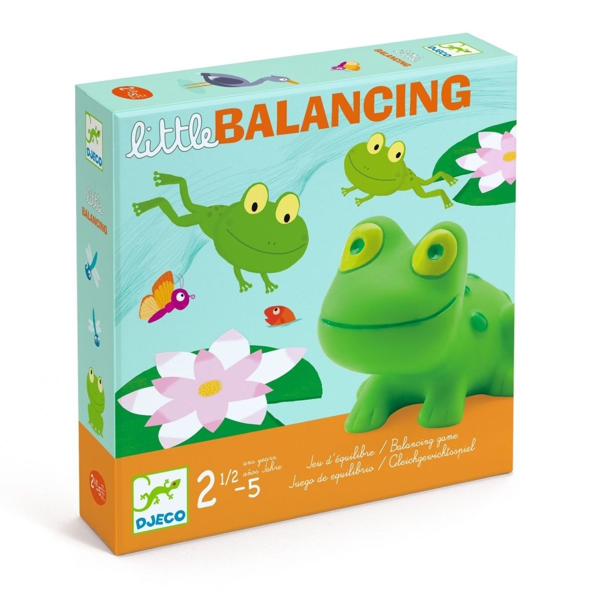 DJECO Lernspielzeug Erste Spiele: Little Balancing Erstes Spiel für Kinder mit Lernwert, Erstes Spiel