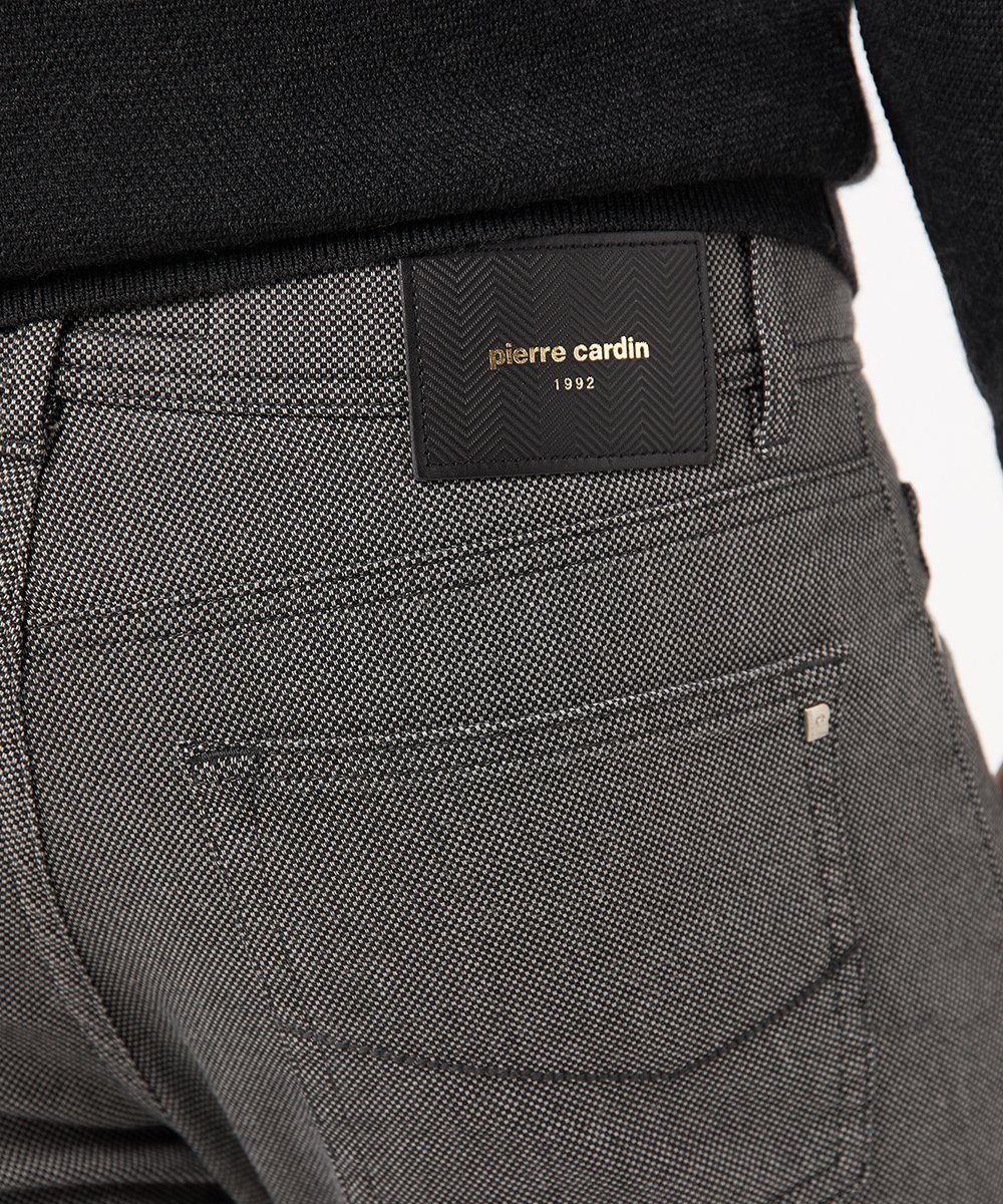 Pierre Cardin grey figured CARDIN - 30917 VOYAGE 4731.82 PIERRE 5-Pocket-Jeans LYON black