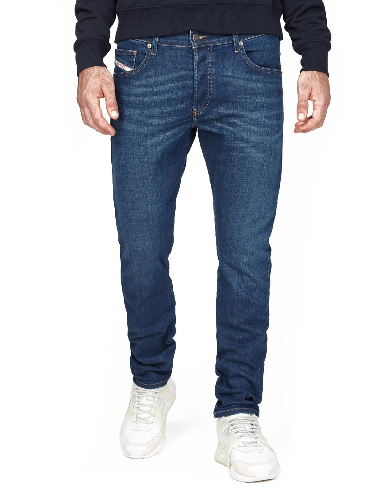 Diesel Slim-fit-Jeans Röhren Hose - D-Yennox 009NN - W34 L32