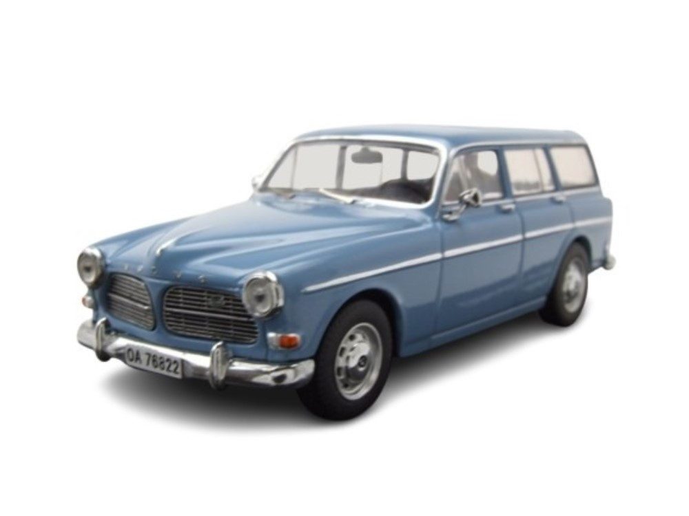 Modellauto Volvo 220 Amazon Kombi 1962 graublau