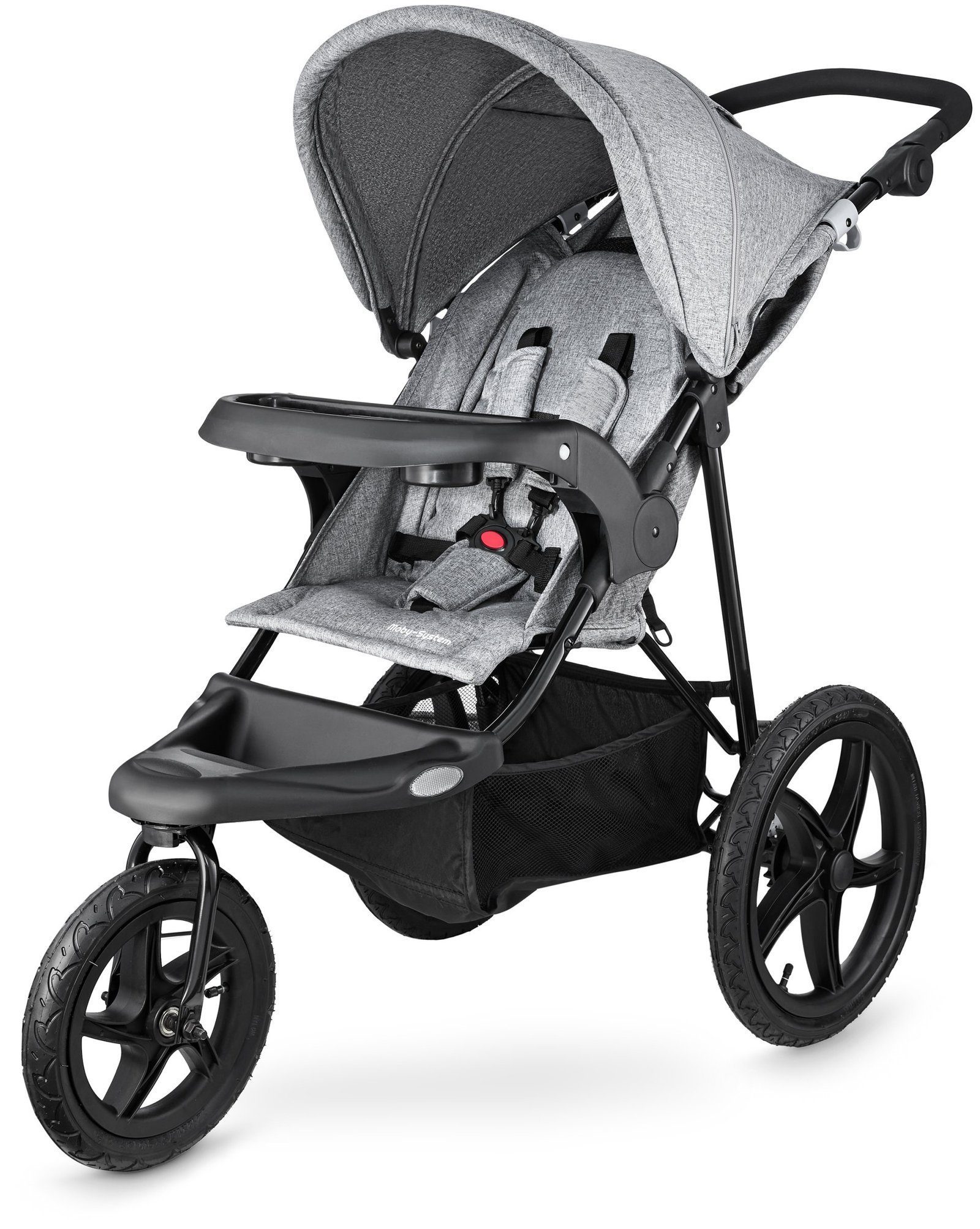 Moby-System Dreirad-Kinderwagen 0m+ Babyjogger+Buggy MOUNTAIN Moby-System
