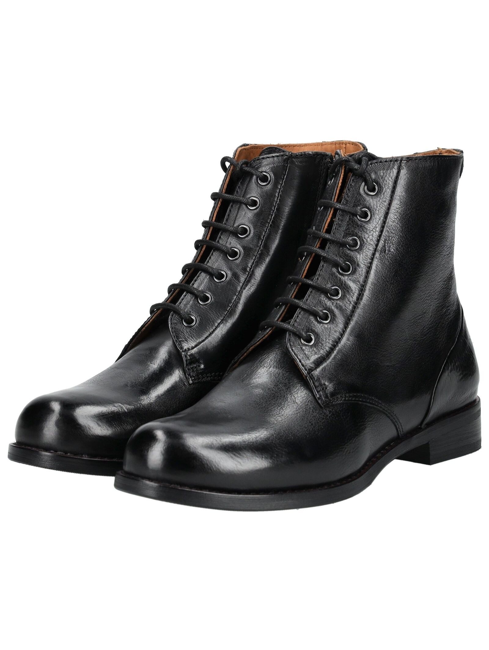 Everybody Everybody Stiefelette Glattleder Schnürstiefelette