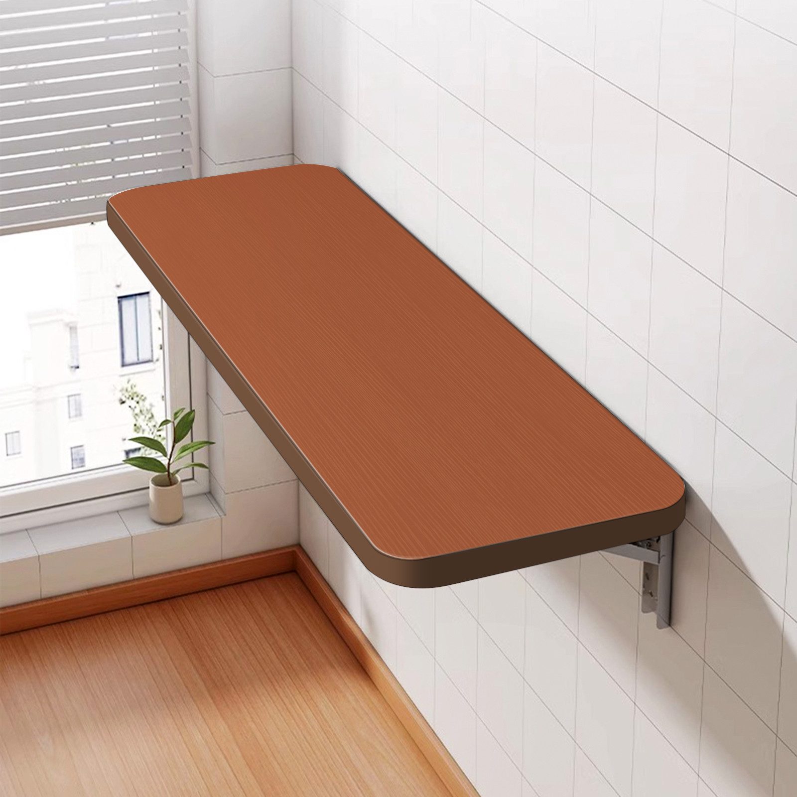 JEOBEST Klapptisch Wandklapptisch, Klappbarer Esstisch, Schreibtisch, günstig online kaufen