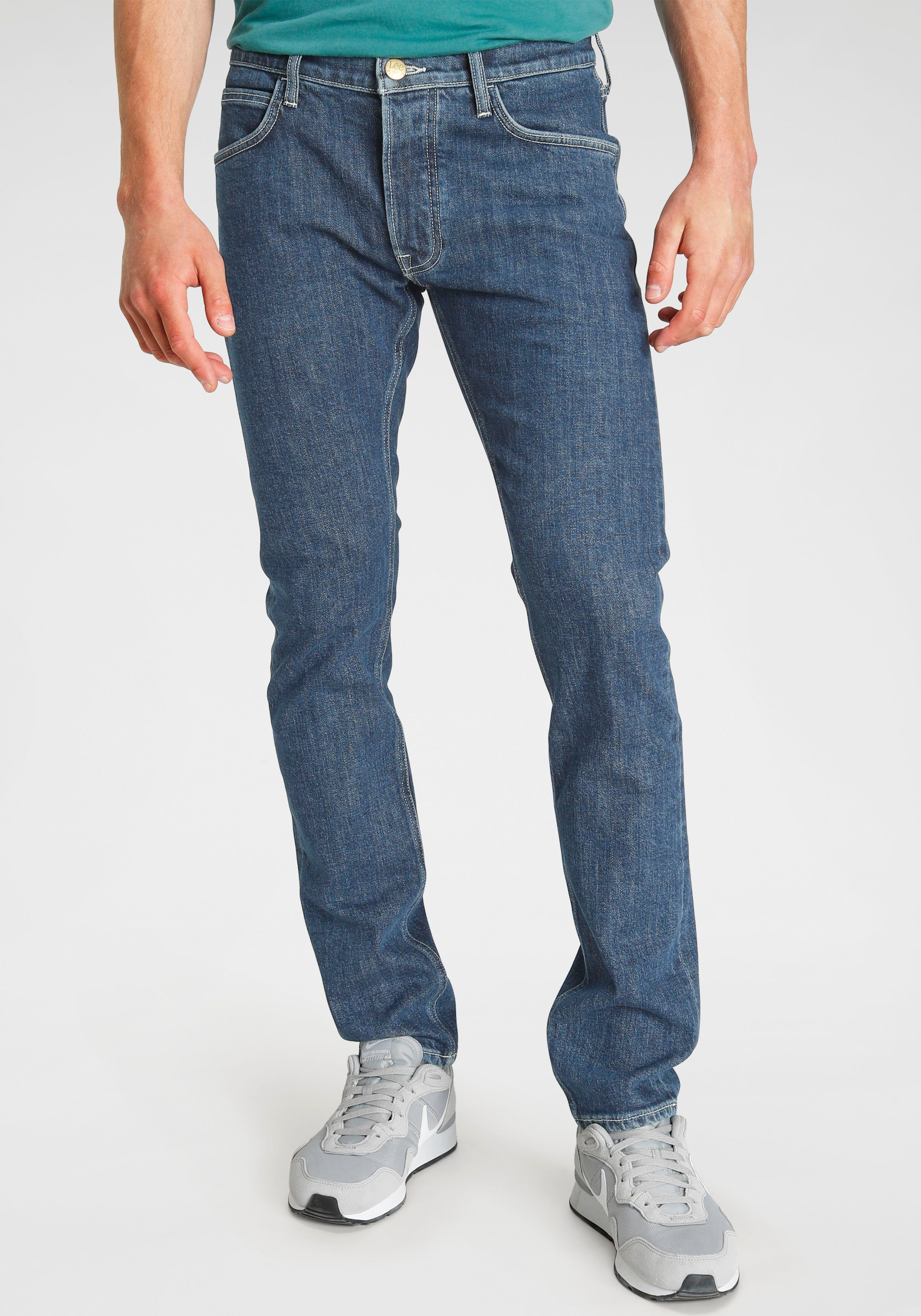 Luke Button Lee® Slim-fit-Jeans mit Fly
