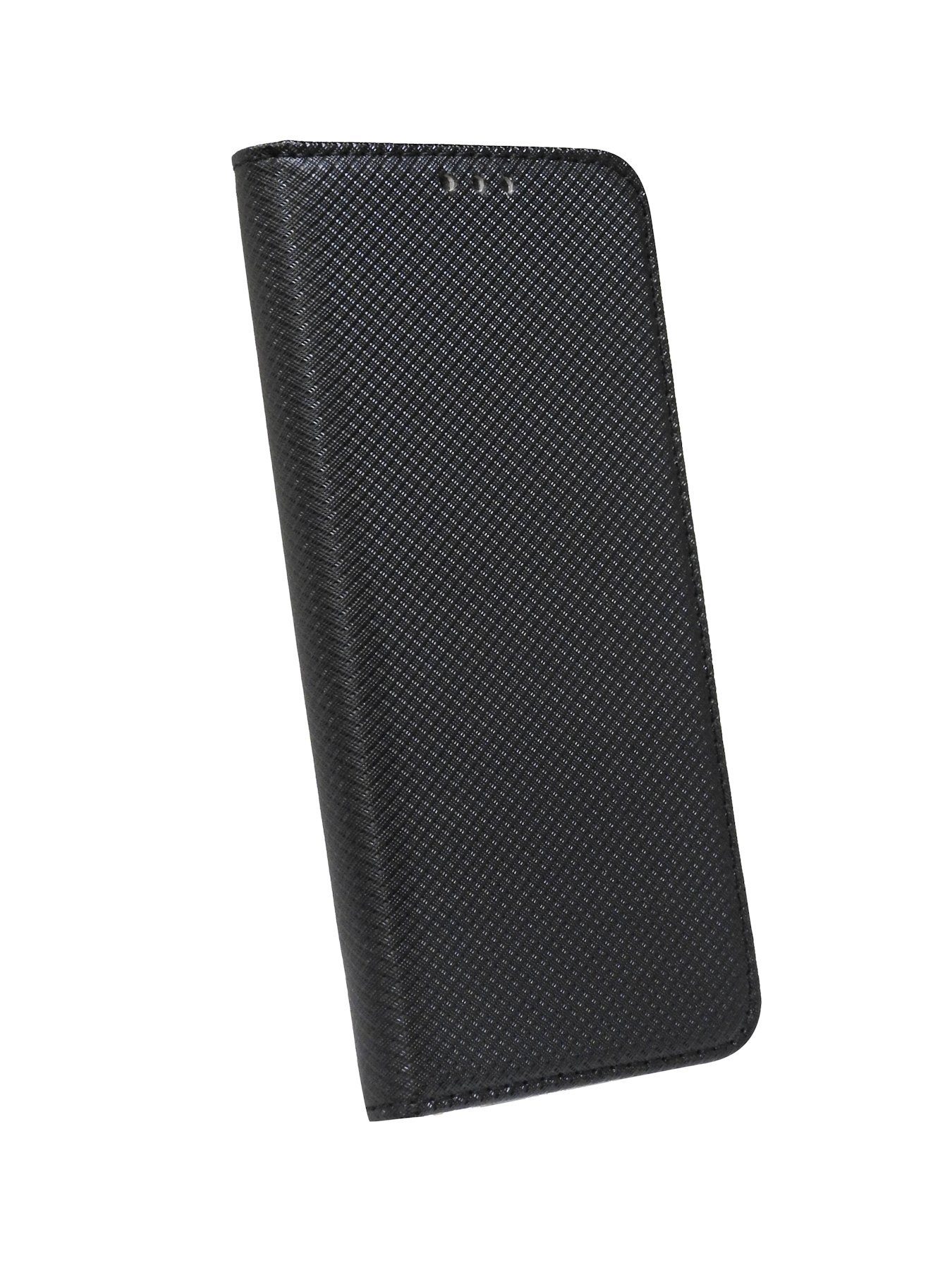 Etui Handy A40 Standfunktion, Kartenfach Buch Hülle "Smart" GALAXY Brieftasche Tasche (A405F) kompatibel SAMSUNG cofi1453 mit Handytasche Schutzhülle mit Schwarz