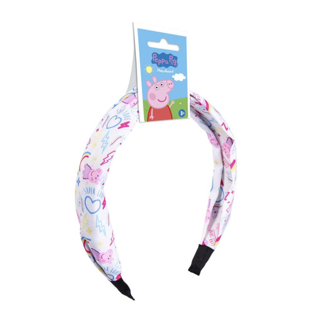 Artesanía Haarklemme Peppa Wutz Super Love Stirnband