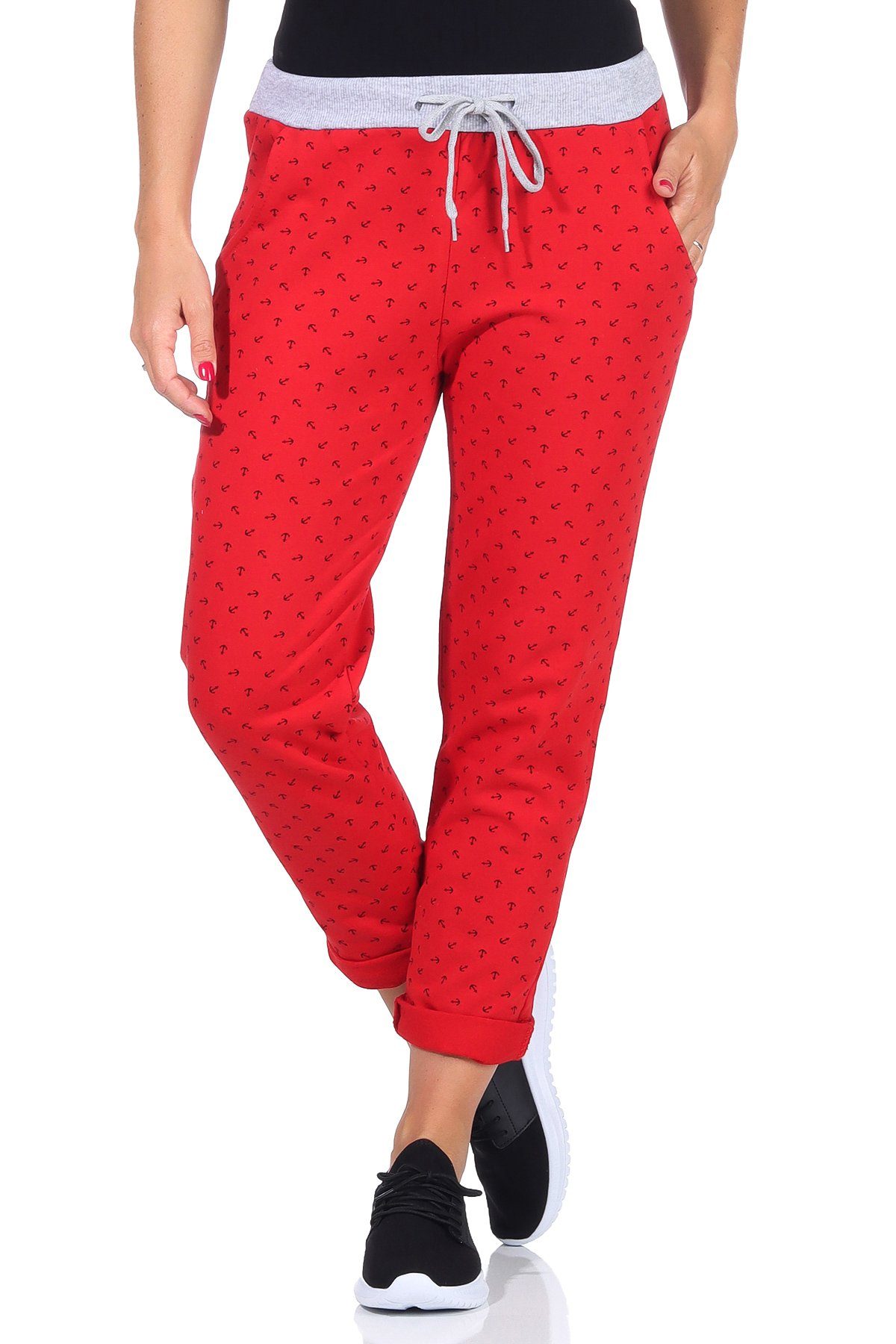 CLEO STYLE Jogginghose Damen Jogginghose 1313 günstig online kaufen
