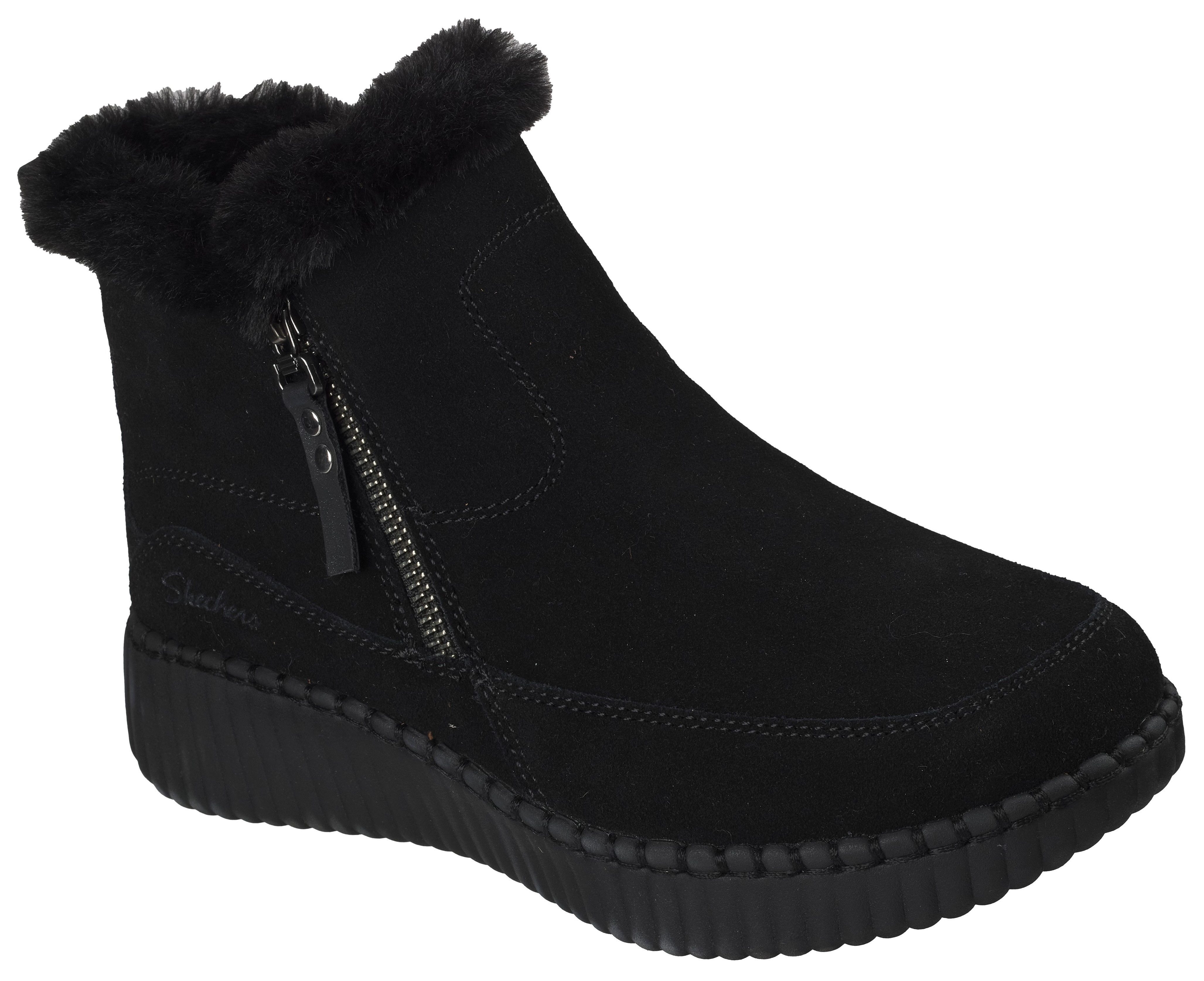 Skechers WILSHIRE BLVD-FRESH ZIP Winterboots Boots mit Reißverschluss günstig online kaufen