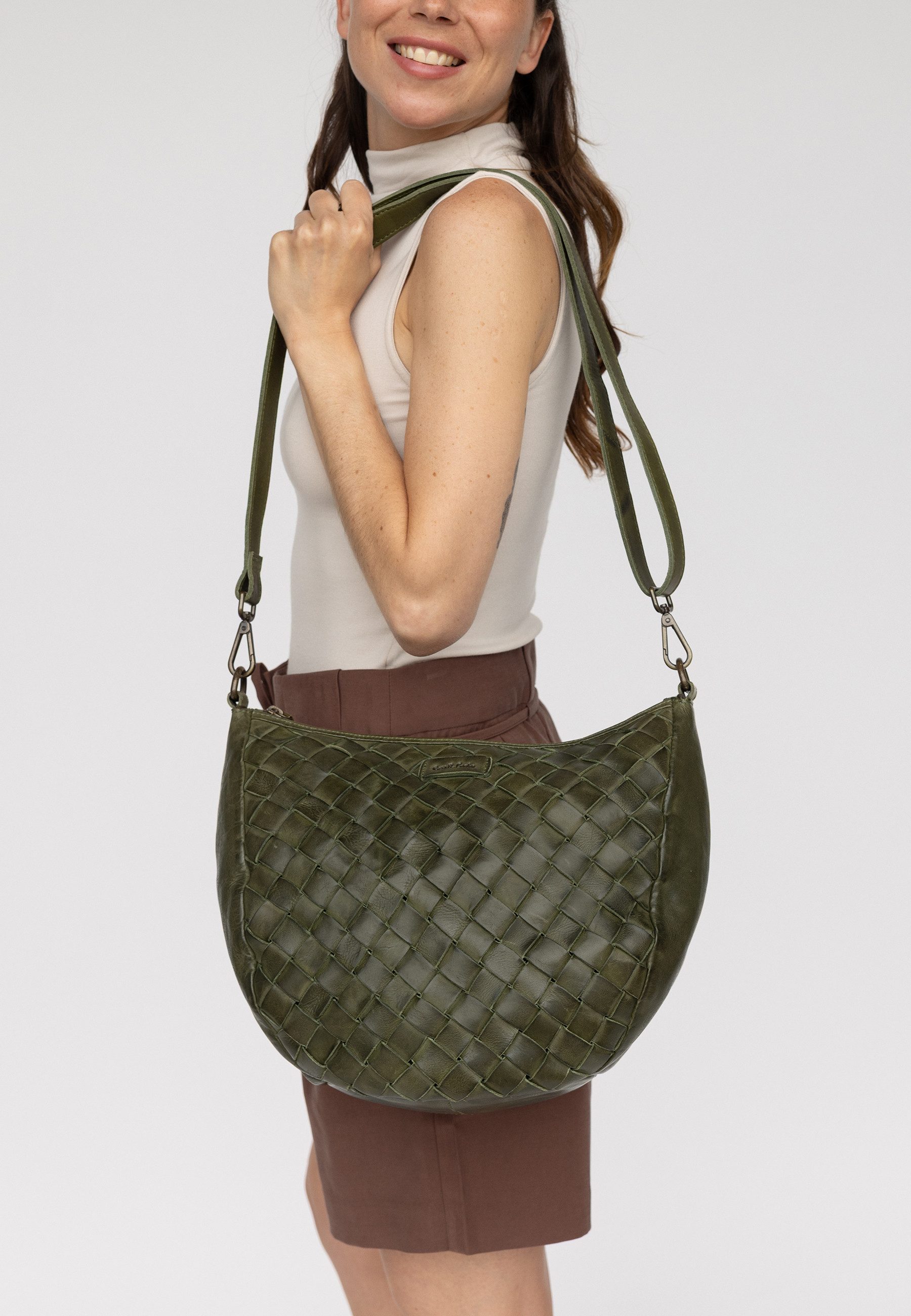 Gusti Leder Umhängetasche Gusti Leder big woman handbag Clover (1-tlg)