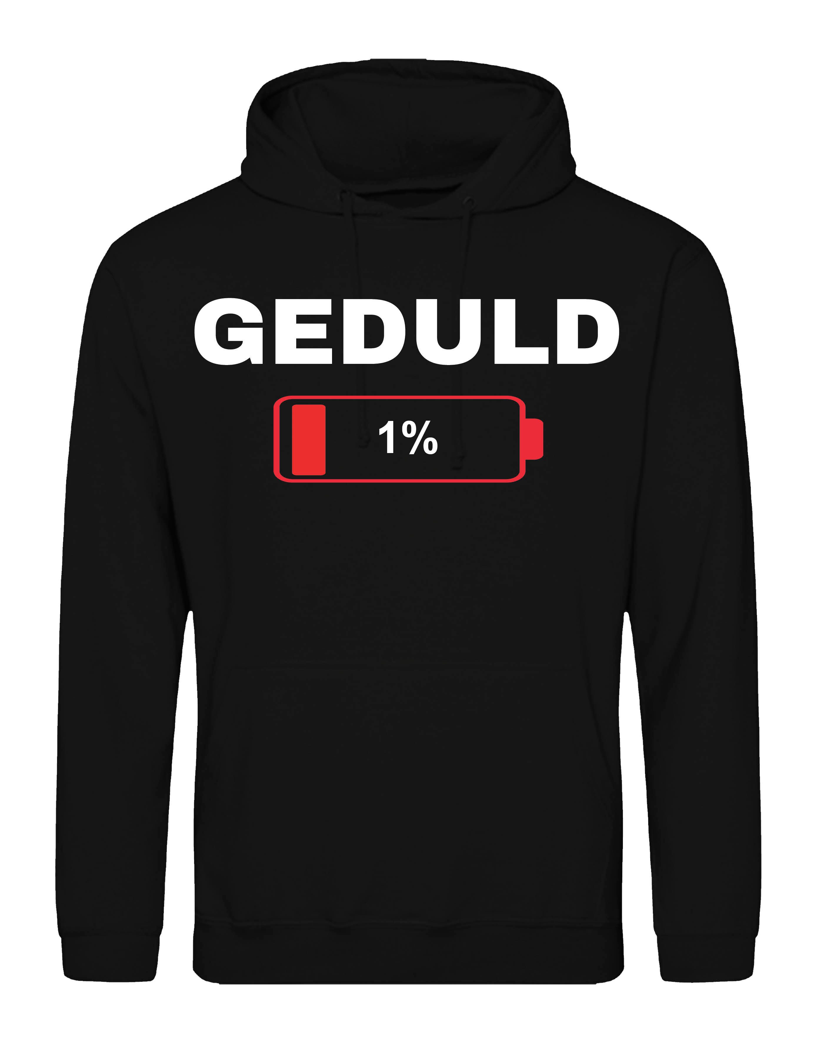 Youth Designz Kapuzenpullover "Geduld bei 1%" günstig online kaufen