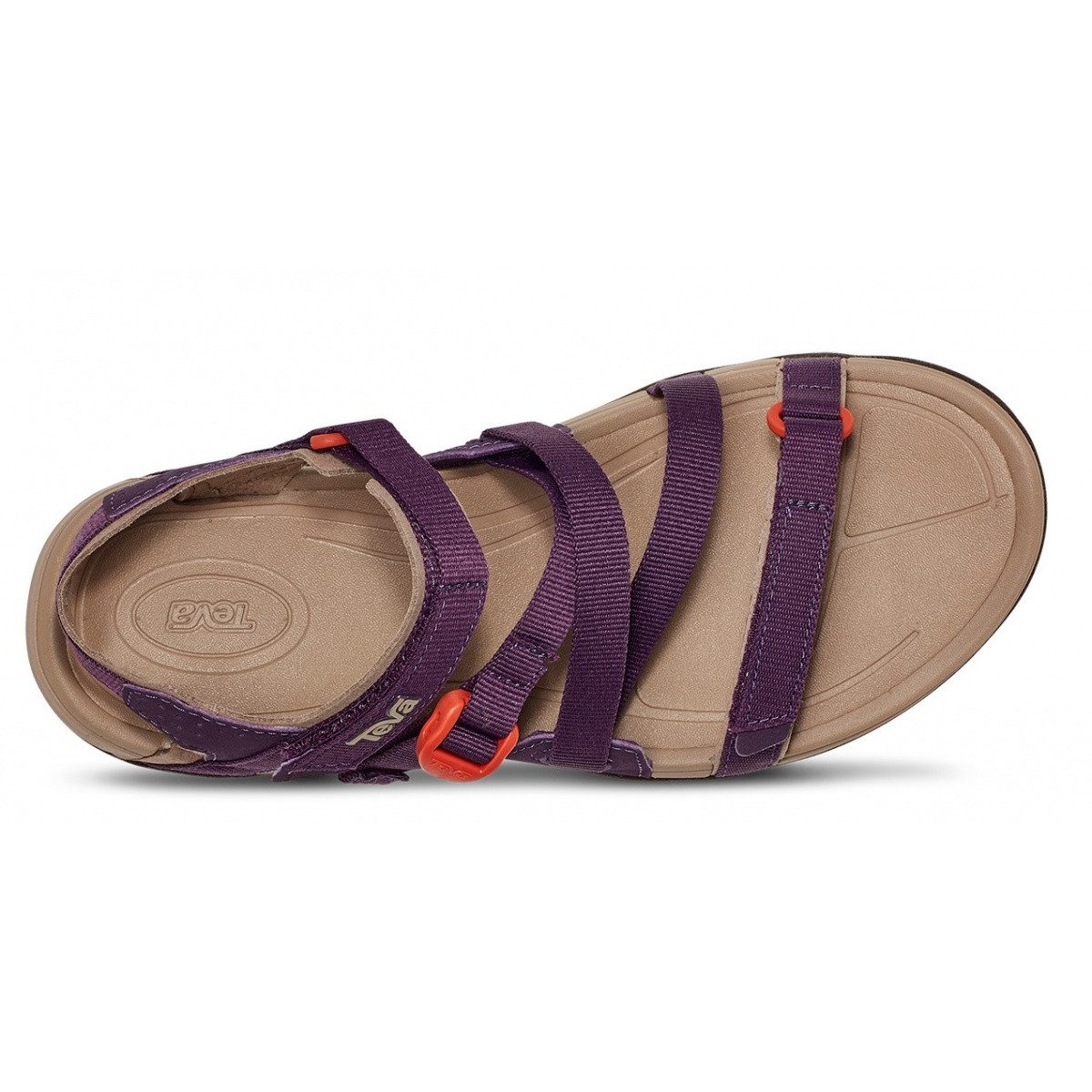 Teva Ascona Sport Web - für leichte Wanderungen - violett Damen Sandale