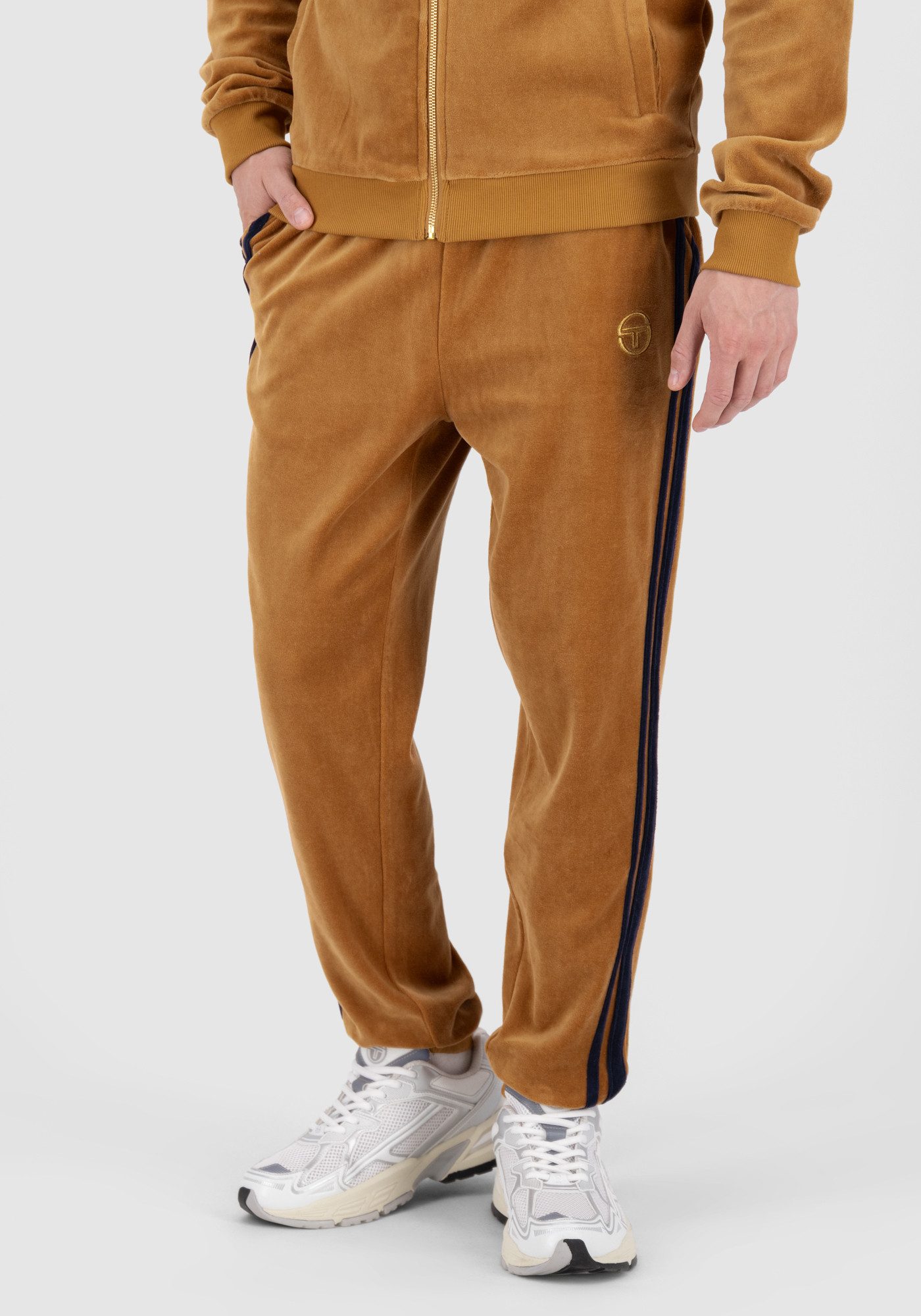 Sergio Tacchini Trainingsanzug DAMARINDO VELOUR TS Herren, Trainingsanzug Herren, Tracksuit, Velour, Outdoor, Jogging, Streetwear