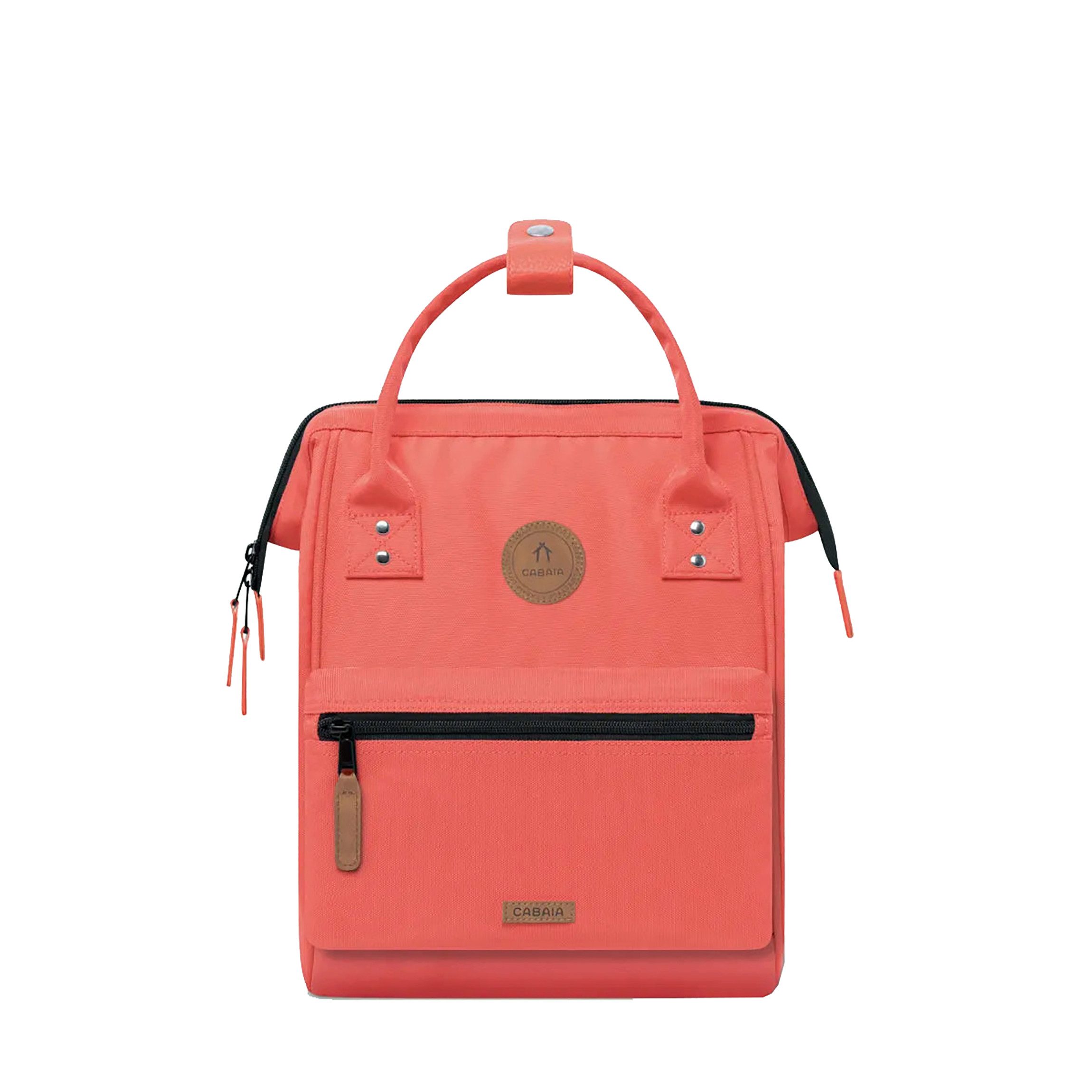 CABAIA Rucksack Himare (Set, 3-tlg., inkl. 2 auswechselbaren Vordertaschen), Tagesrucksack mit austauschbaren Vordertaschen
