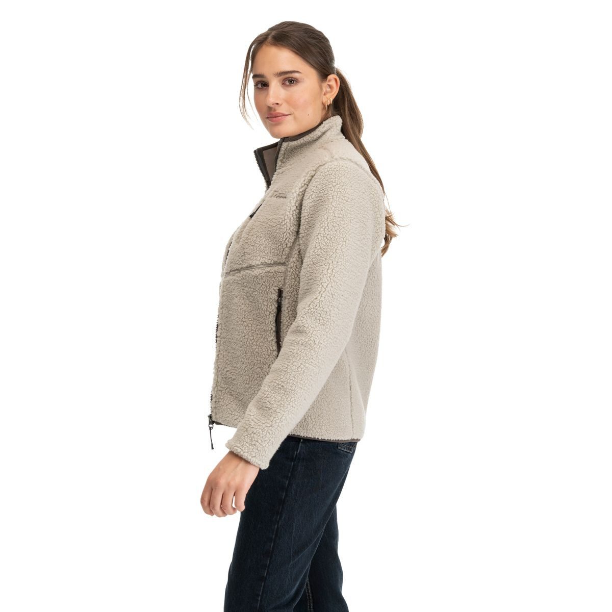 Bergans Fleecejacke Lunnan Pile Fleece Jacket Women Vielseitige Fleecejacke mit warmem Pile-Stoff, ideal für
