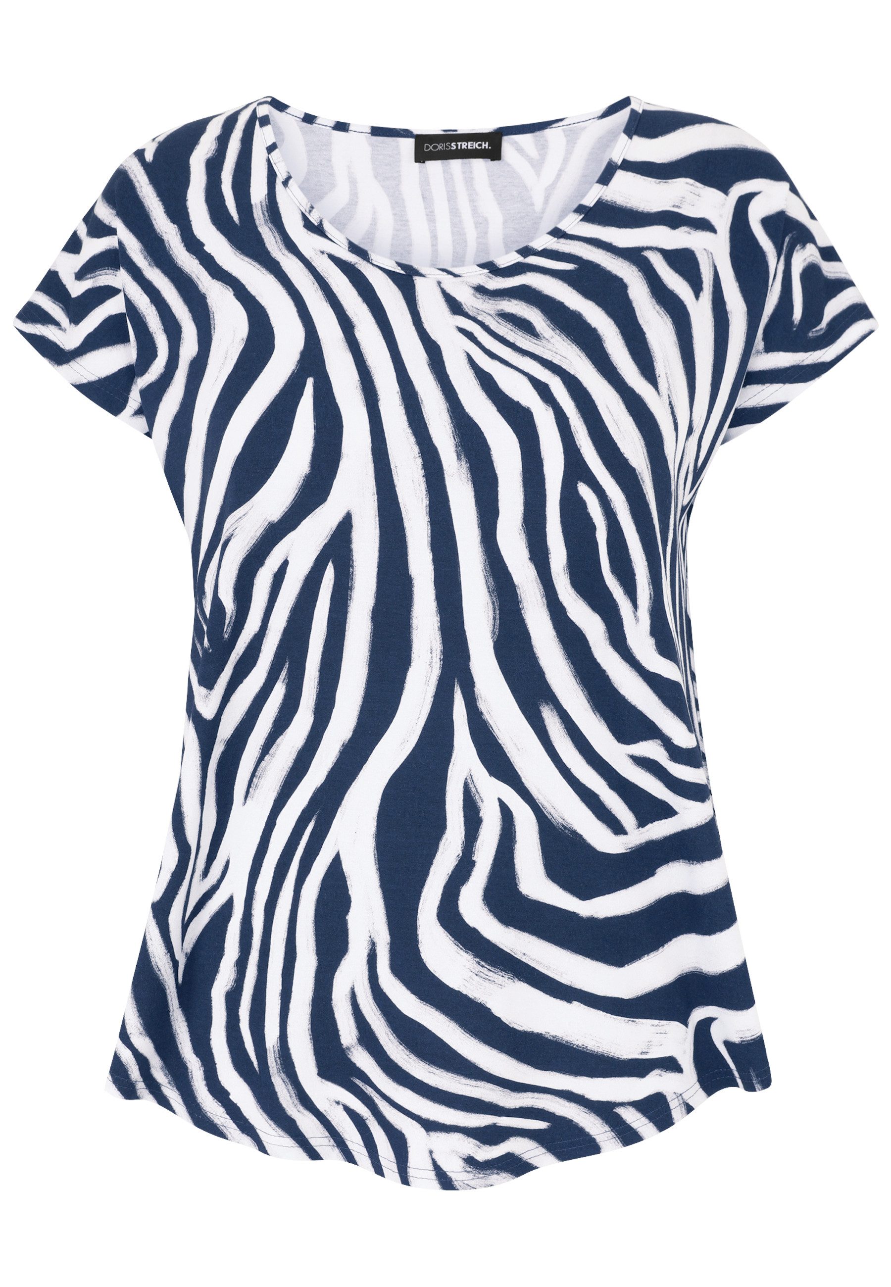 Doris Streich T-Shirt mit Zebra-Print günstig online kaufen