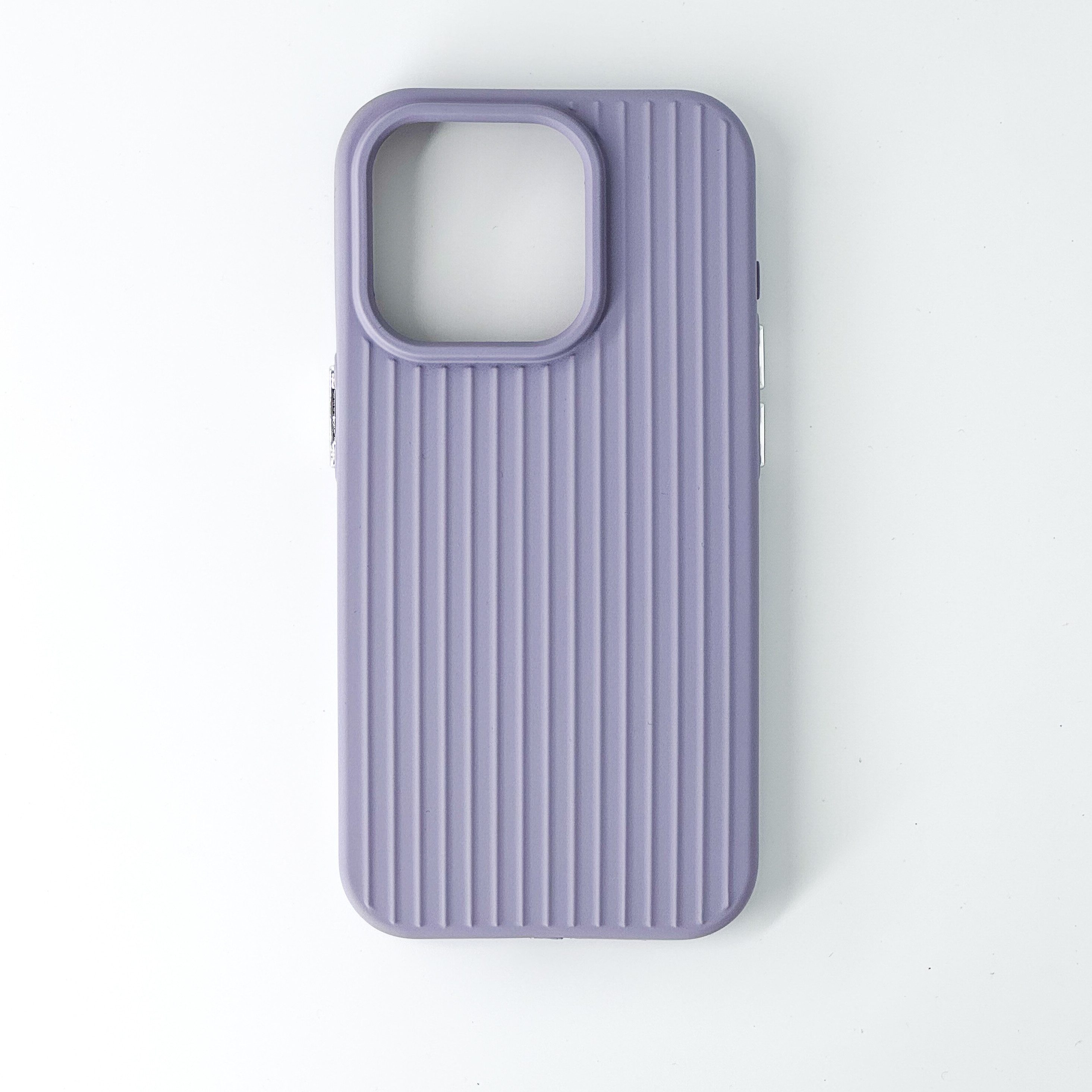 Urbanova Handyhülle Handyhülle Hülle iPhone 16 15 14 Pro bunt beige schwarz geriffelt, Geriffelte iPhone Hülle