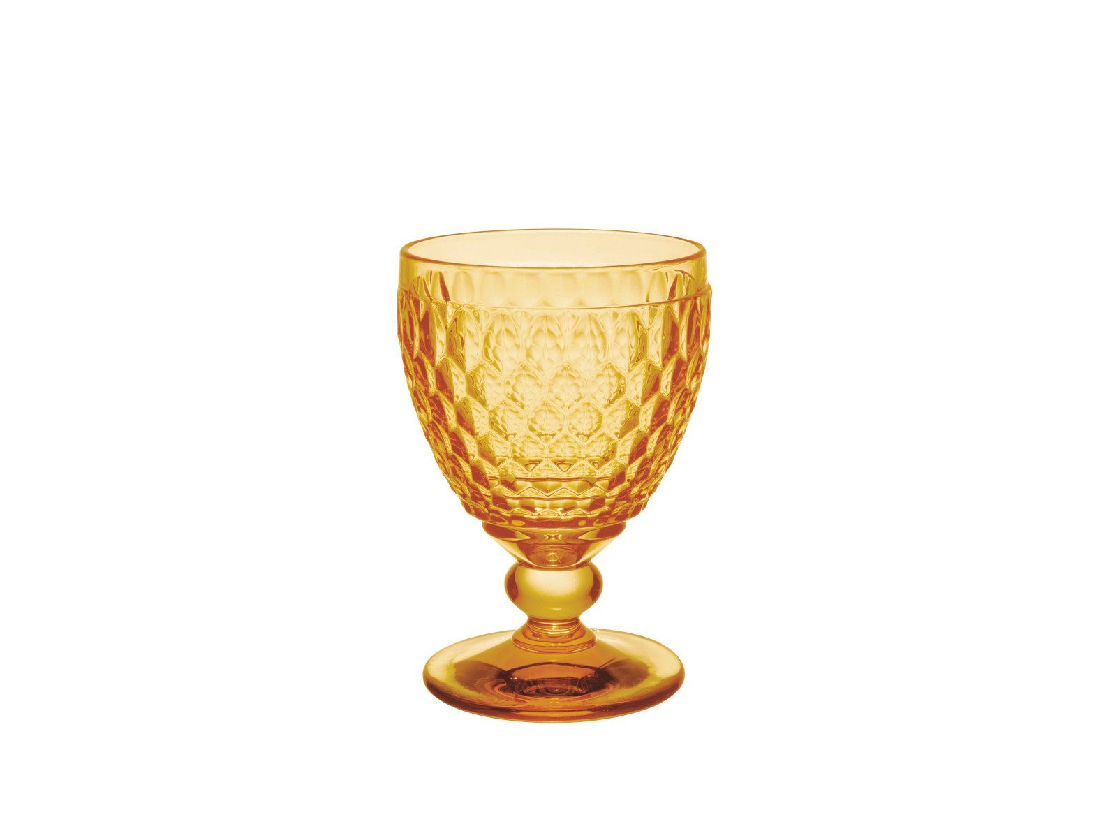 Glas Boston Saffron Wasserglas gelb 0,25l