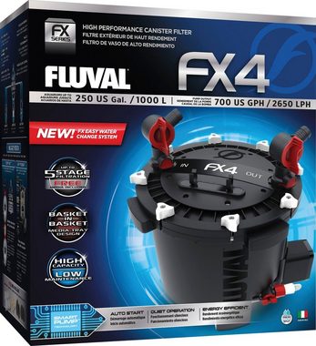 FLUVAL Aquariumfilter FX4, 2650 l/h, für Aquarien bis 1000 l