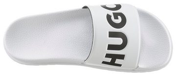 HUGO Badepantolette, Sommerschuh, Poolslides, Schlappen, mit HUGO-Logoschriftzug