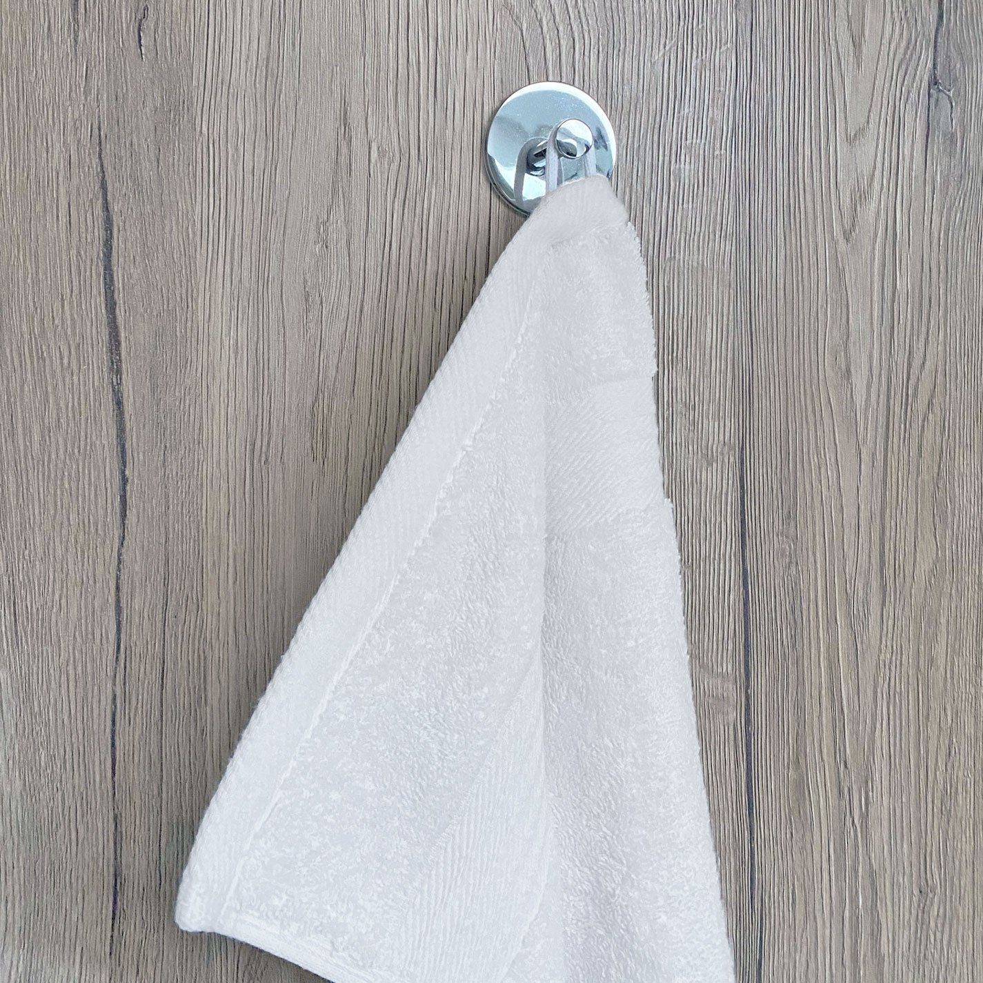 ZOLLNER Handtücher, 70 50 100% x vom weiß Hotelwäschespezialisten Baumwolle, (6-St), Walkfrottier cm