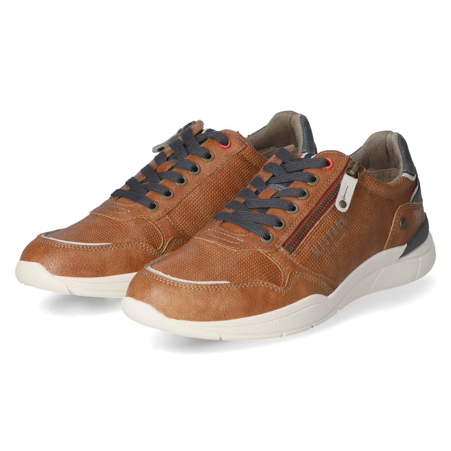 MUSTANG Mustang 4138309-307 Herren Synthetik braun Schnürschuh günstig online kaufen