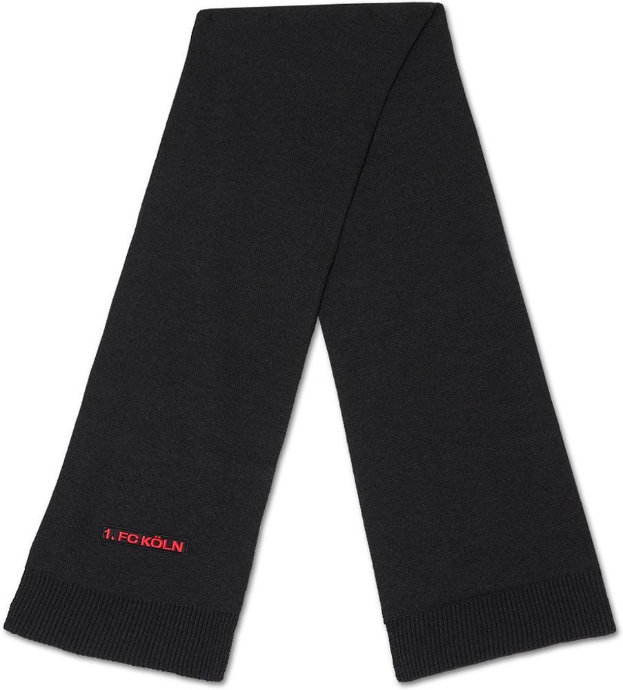 1. FC Köln Schal Strickschal Black Melange